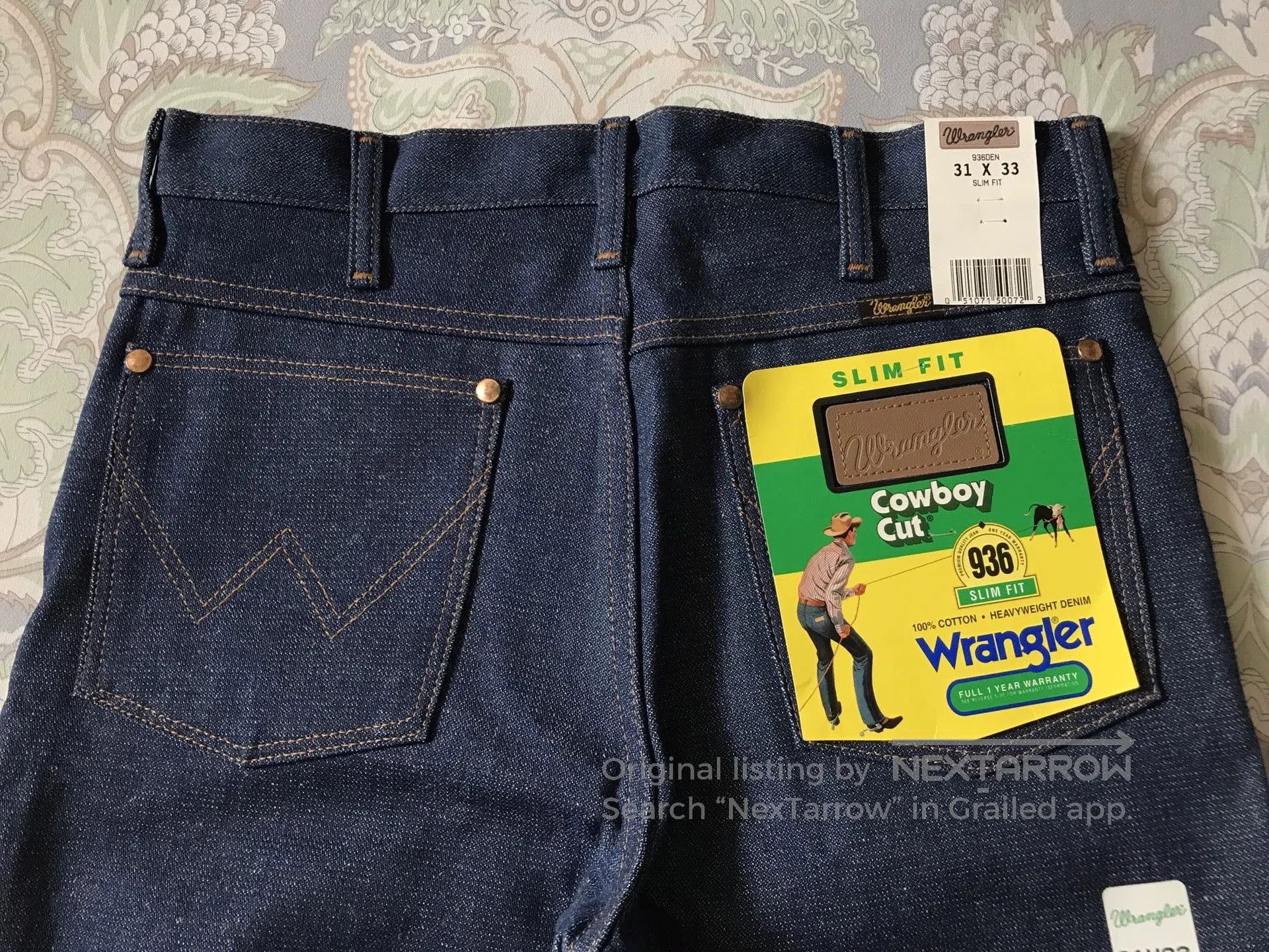 Wrangler 90s Wrangler 936DEN Jeans W31L33. Size US 31 - 5 Thumbnail