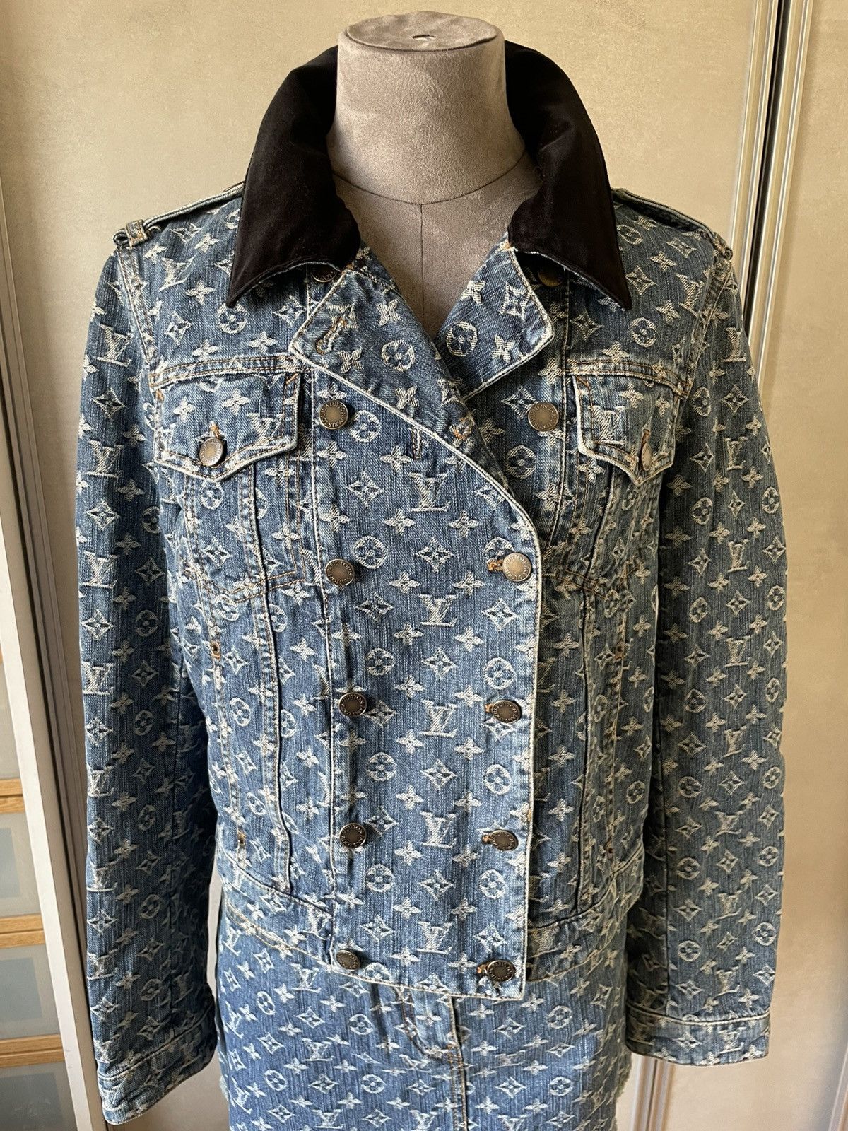 Louis Vuitton LOUIS VUITTON MONOGRAM VEST AND SKIRT Size S / US 4 / IT 40 - 2 Thumbnail