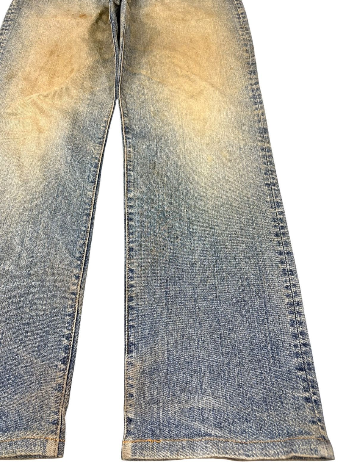 Japanese Brand Vintage Japanese Brand Rusty Mud Wash Loose Jeans Size US 31 - 7 Thumbnail
