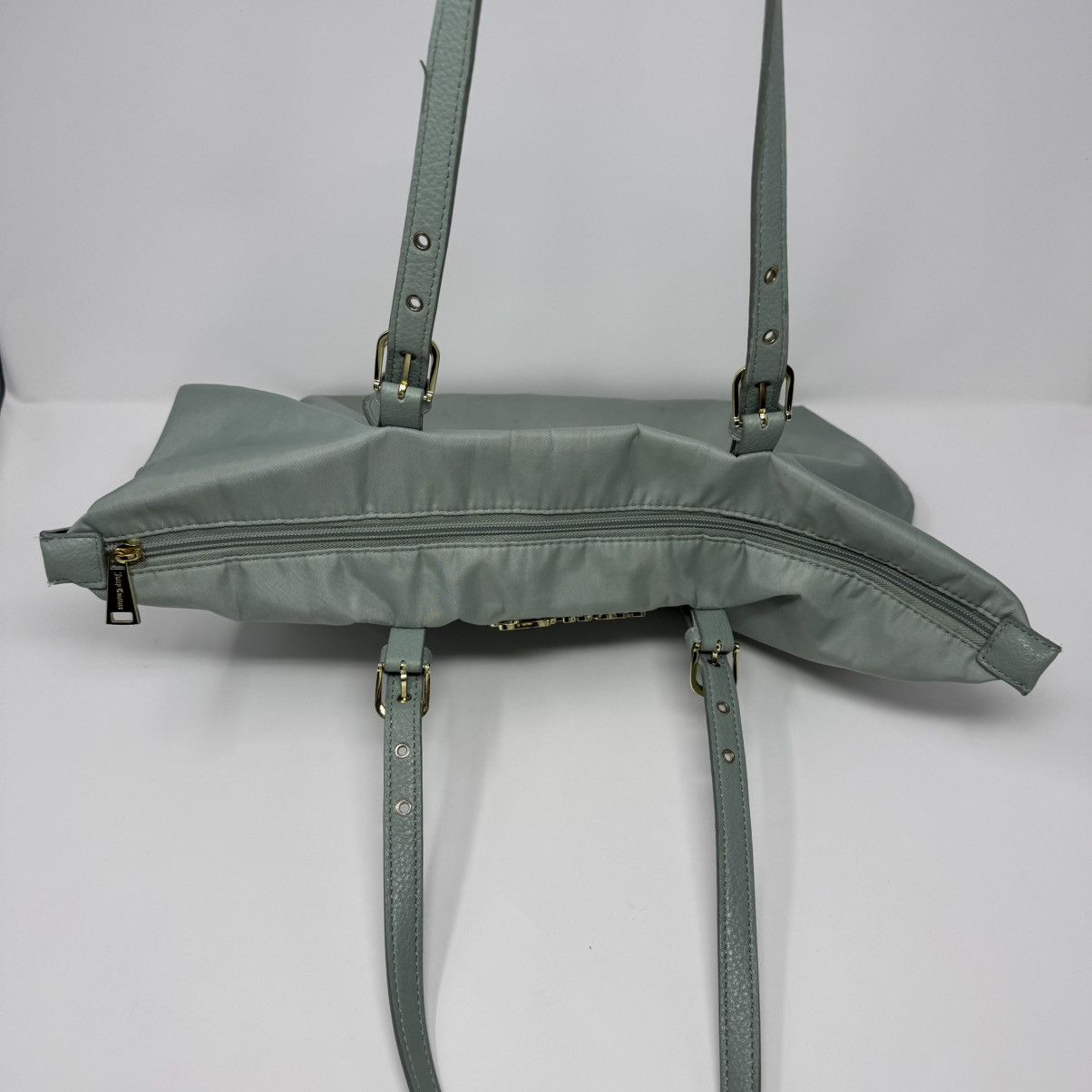 Juicy Couture Juicy Couture Light Green Nylon Double Handle Bag Size ONE SIZE - 9 Thumbnail