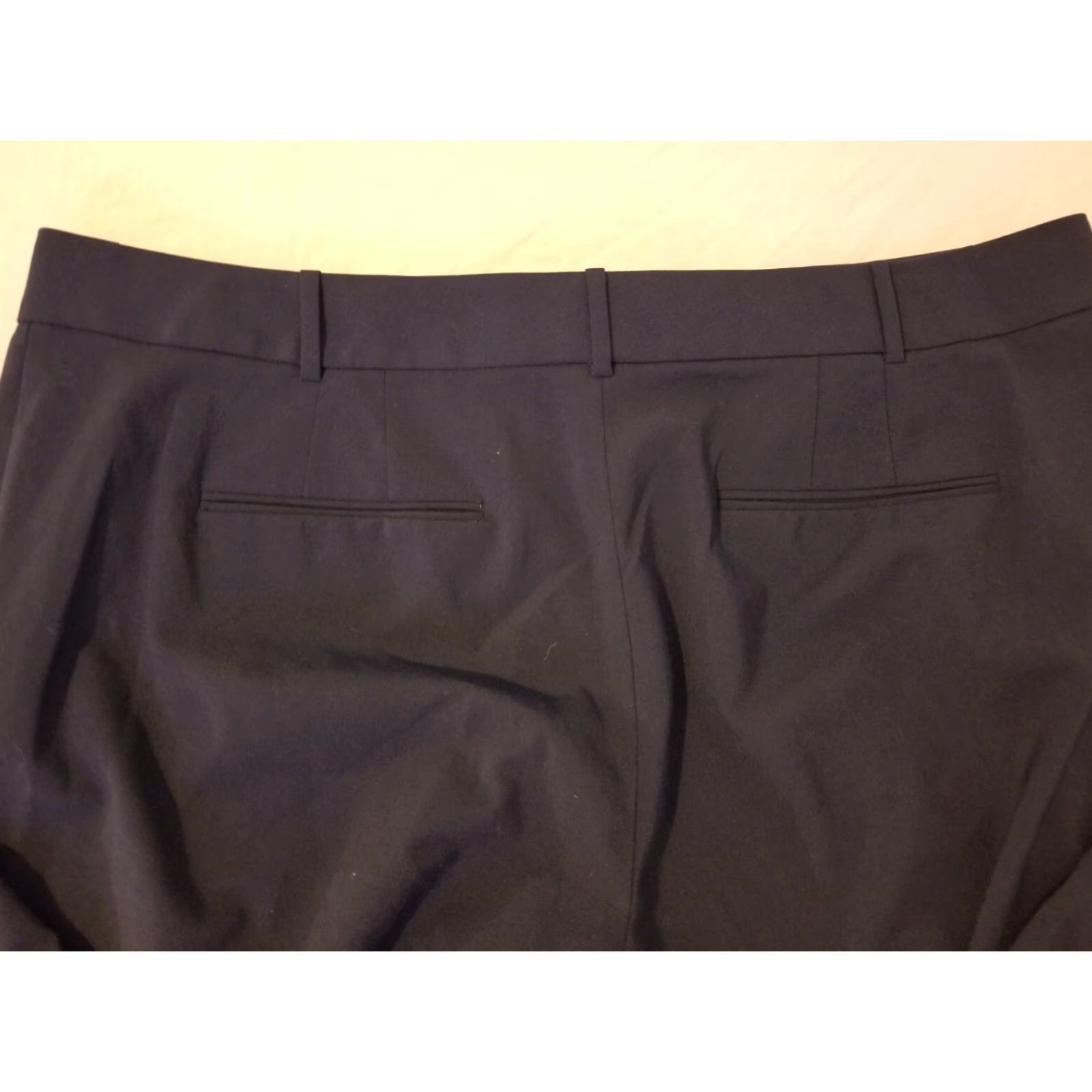 Ann Taylor Womens Ann Taylor Dress Pants 18 Black Plus Stretch Cotton Pants Women 18 Black Dress Pants Mens? Wait. Size 40" / US 18 - 2 Thumbnail