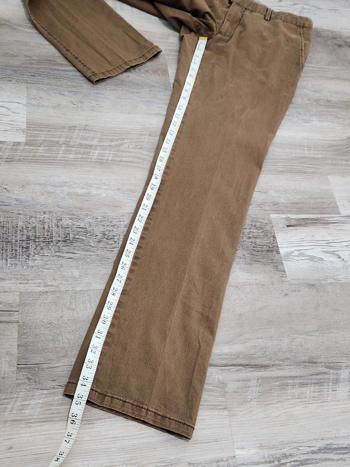 Designer Ballin Pants Mens 34 Atwater Modern Fit Brown Chino Flat Size US 34 / EU 50 - 8 Thumbnail