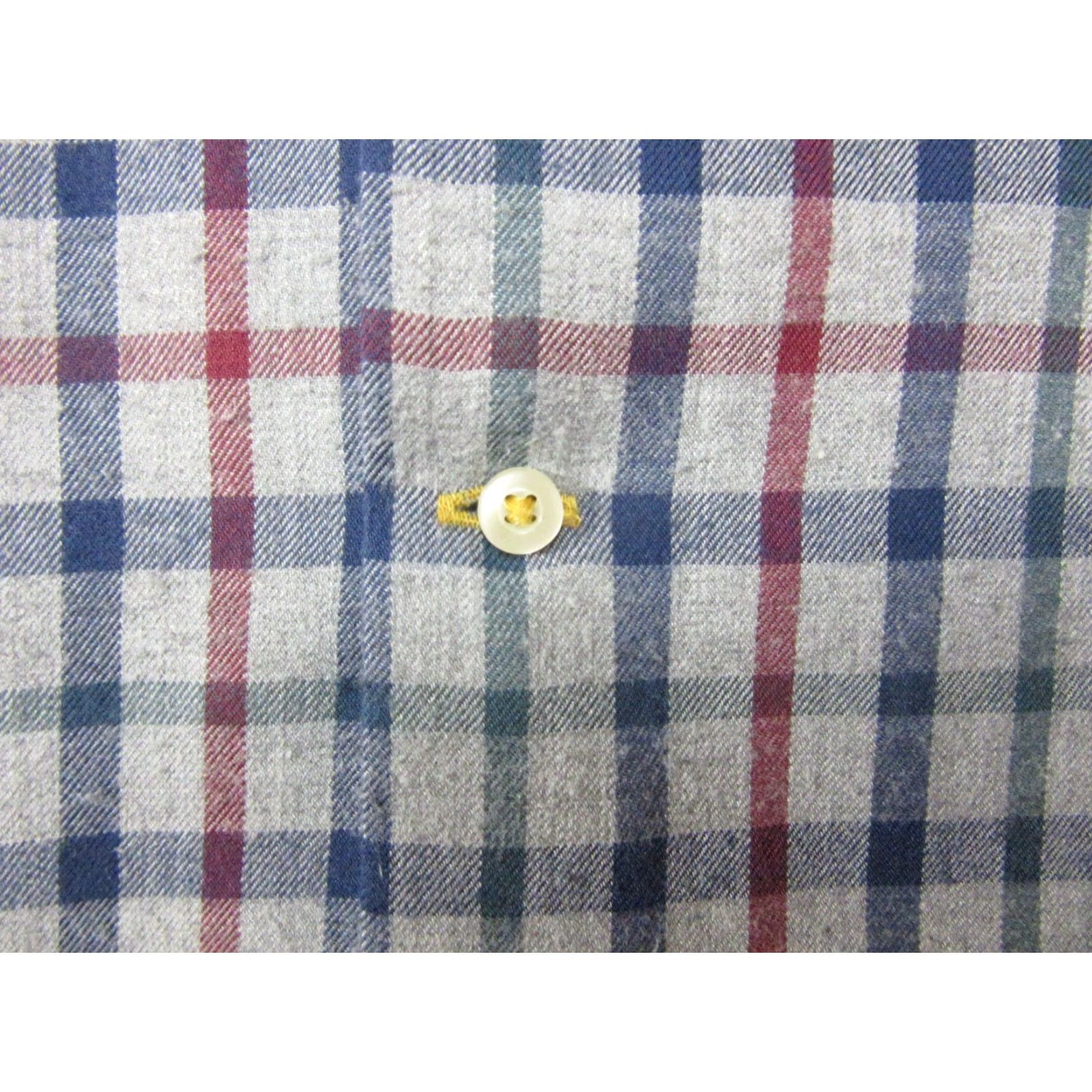 Barbour Barbour Shirt Mens L Gray Blue Red Plaid Button Down Casual Outdoor Classic Long Sleeve Regular Fit Size US L / EU 52-54 / 3 - 6 Thumbnail