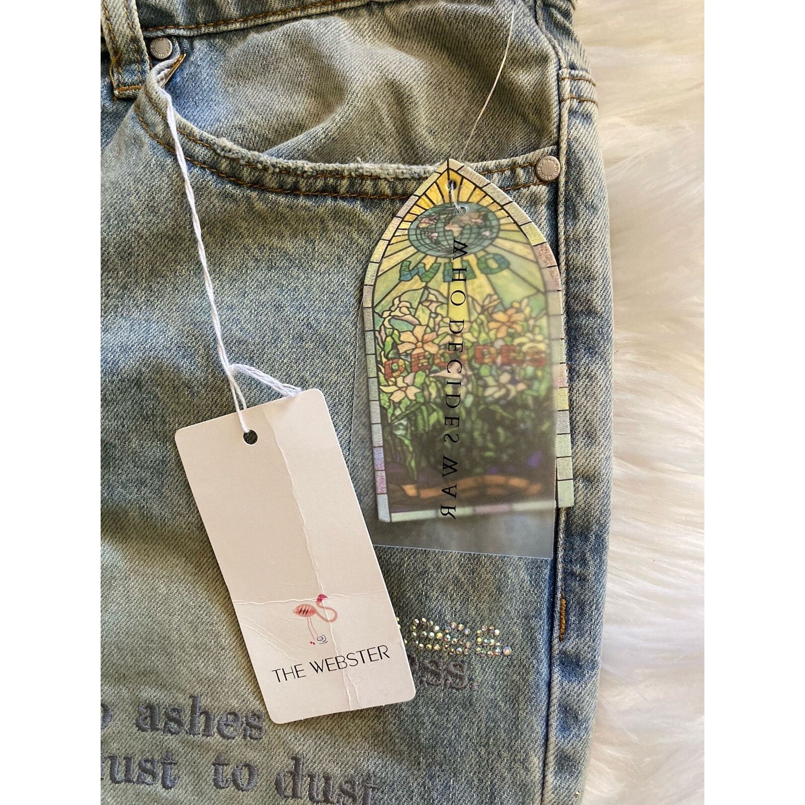 Who Decides War Who Decides War New Ashes To Ashes Denim Jeans 38 Size US 38 / EU 54 - 3 Thumbnail