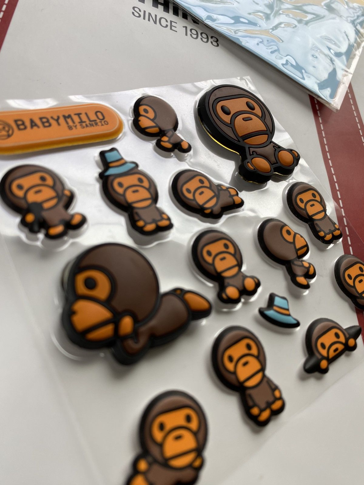 Bape Baby Milo Rubber Stickers Size ONE SIZE - 5 Thumbnail