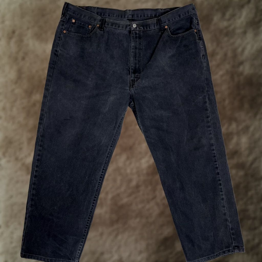 メンズ Levi's567 coating flare denim
