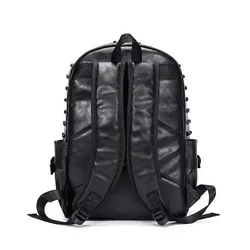 Vintage Pu Leather Rivets Backpacks Size ONE SIZE - 2 Thumbnail
