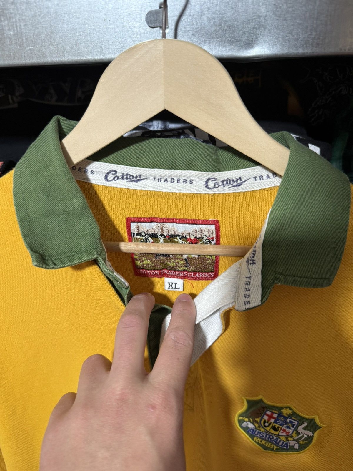 Cotton Traders Australia Wallabies Home Rugby Union Shirt Cotton Traders Size US XXL / EU 58 / 5 - 4 Thumbnail