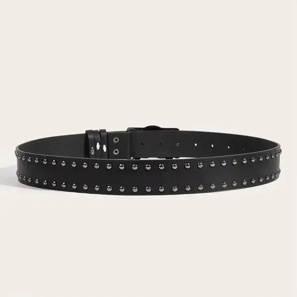 Japanese Brand Skull Rivet Belts Size ONE SIZE - 3 Thumbnail