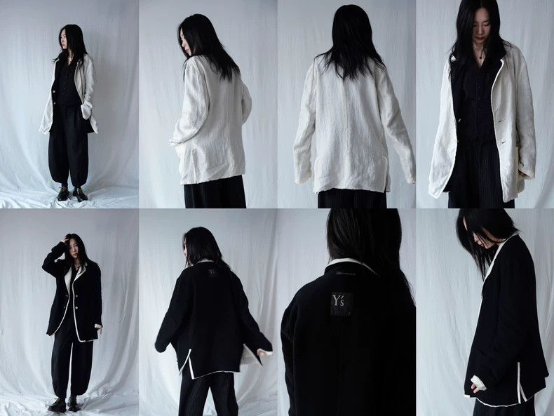 Yohji Yamamoto Yohji Yamamoto size 2 Reversible wearable vintage tailored Size 36R - 4 Thumbnail