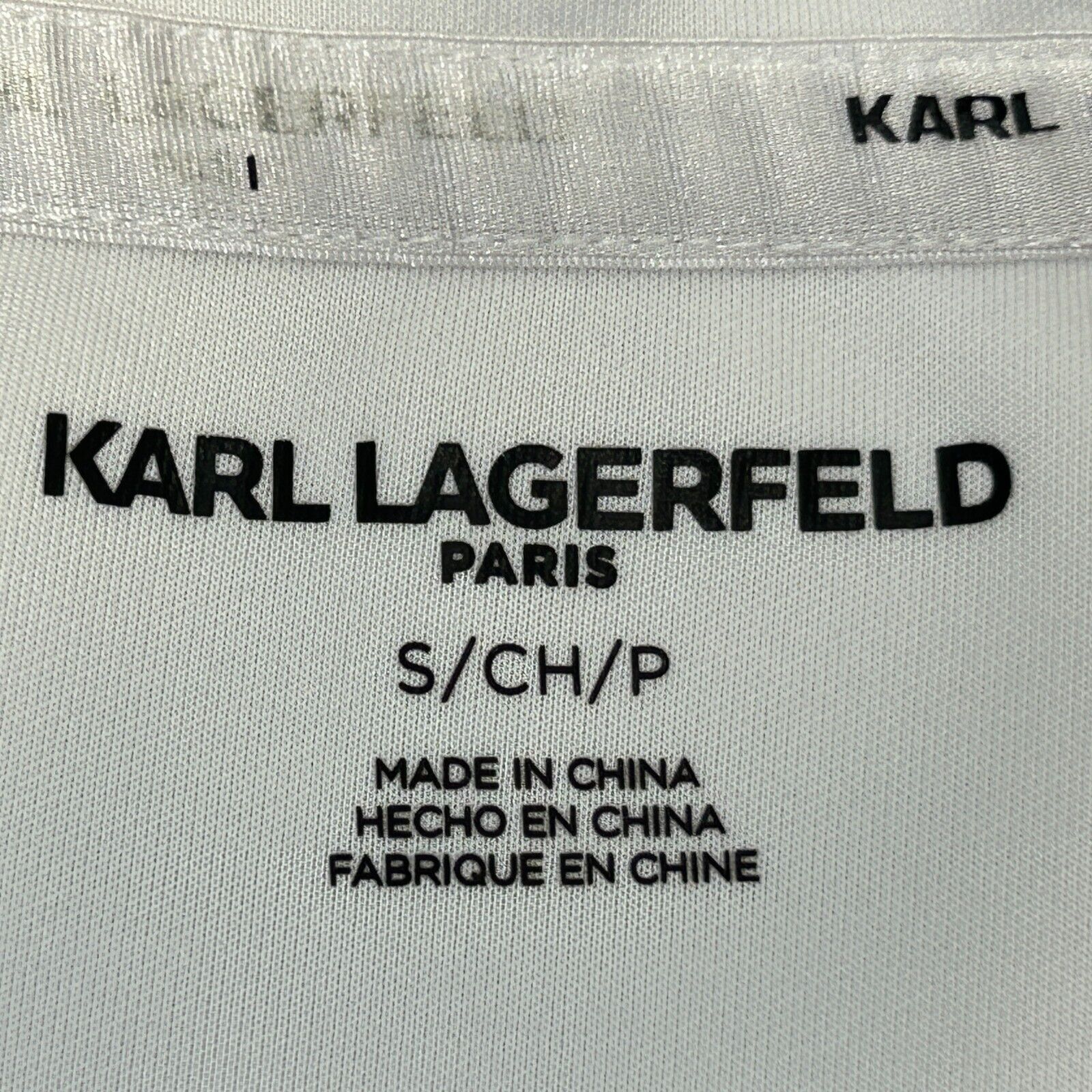 Karl Lagerfeld Karl Lagerfeld Colorblock Funnel Neck Jacket Womens Small Size S / US 4 / IT 40 - 11 Thumbnail