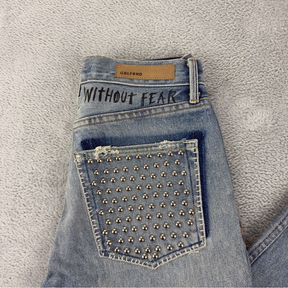 GRLFRND Grlfrnd NWT Women's Size 25 Actual 26x28 Karolina High Rise Size 25" / US 0 / IT 36 - 6 Thumbnail