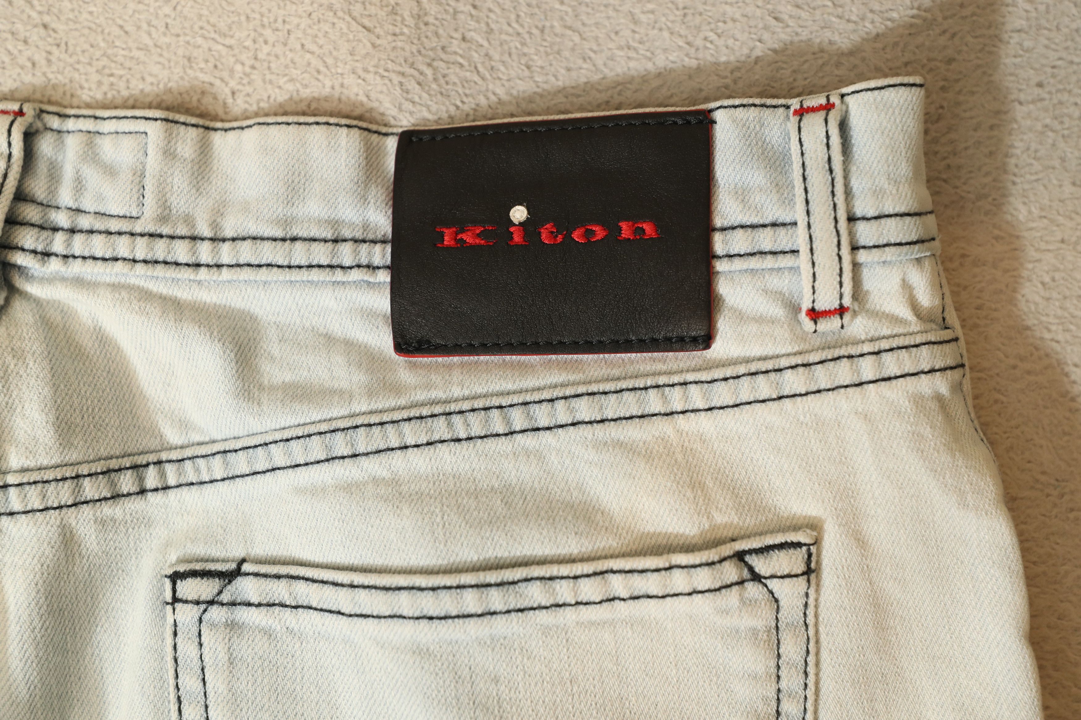 Kiton Kiton Mens 5 Pocket Slim Jeans (38) Size US 38 / EU 54 - 13 Thumbnail