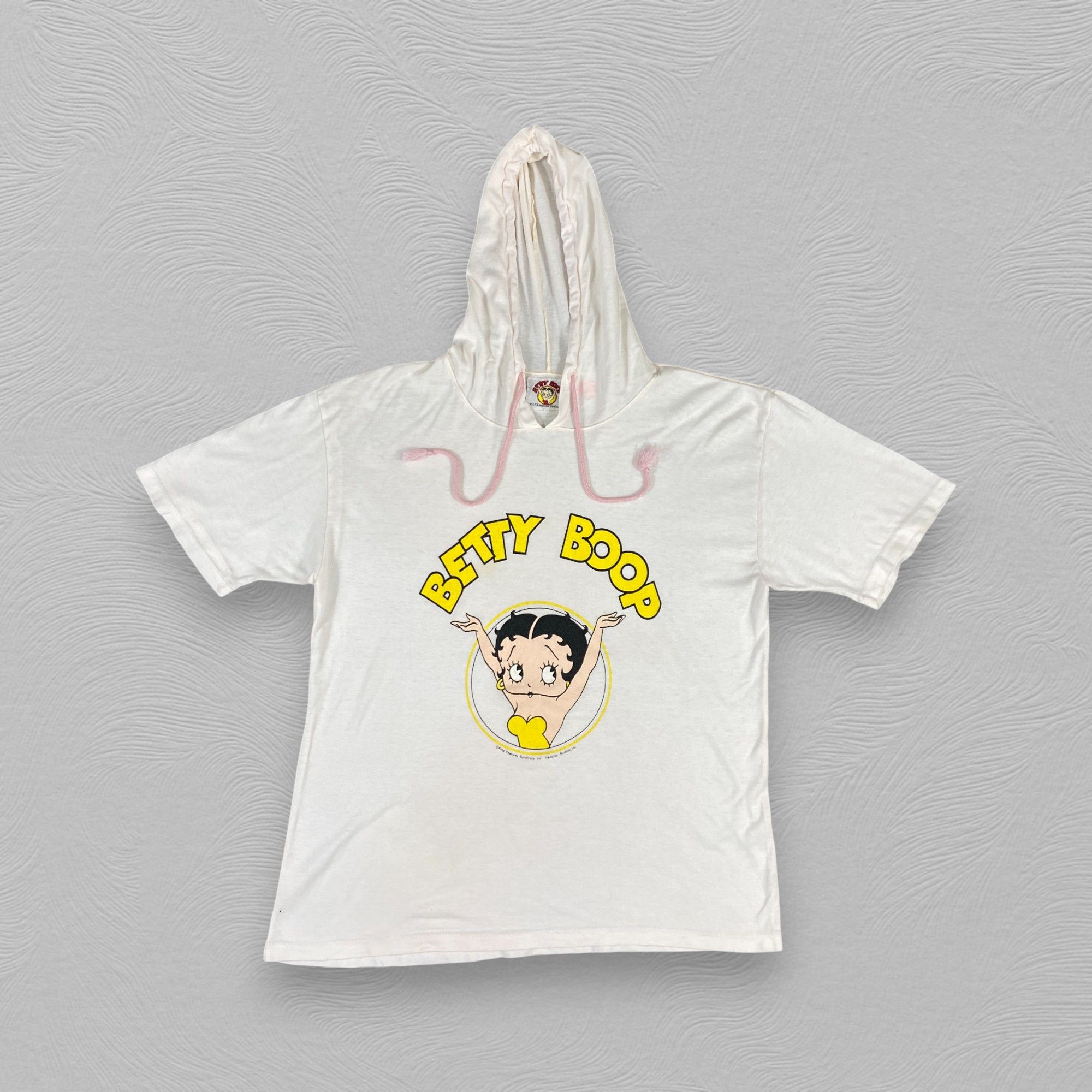 Cartoon Network Vintage Betty Boop Shirt Hoodie - L057 Size US M / EU 48-50 / 2 - 1 Thumbnail