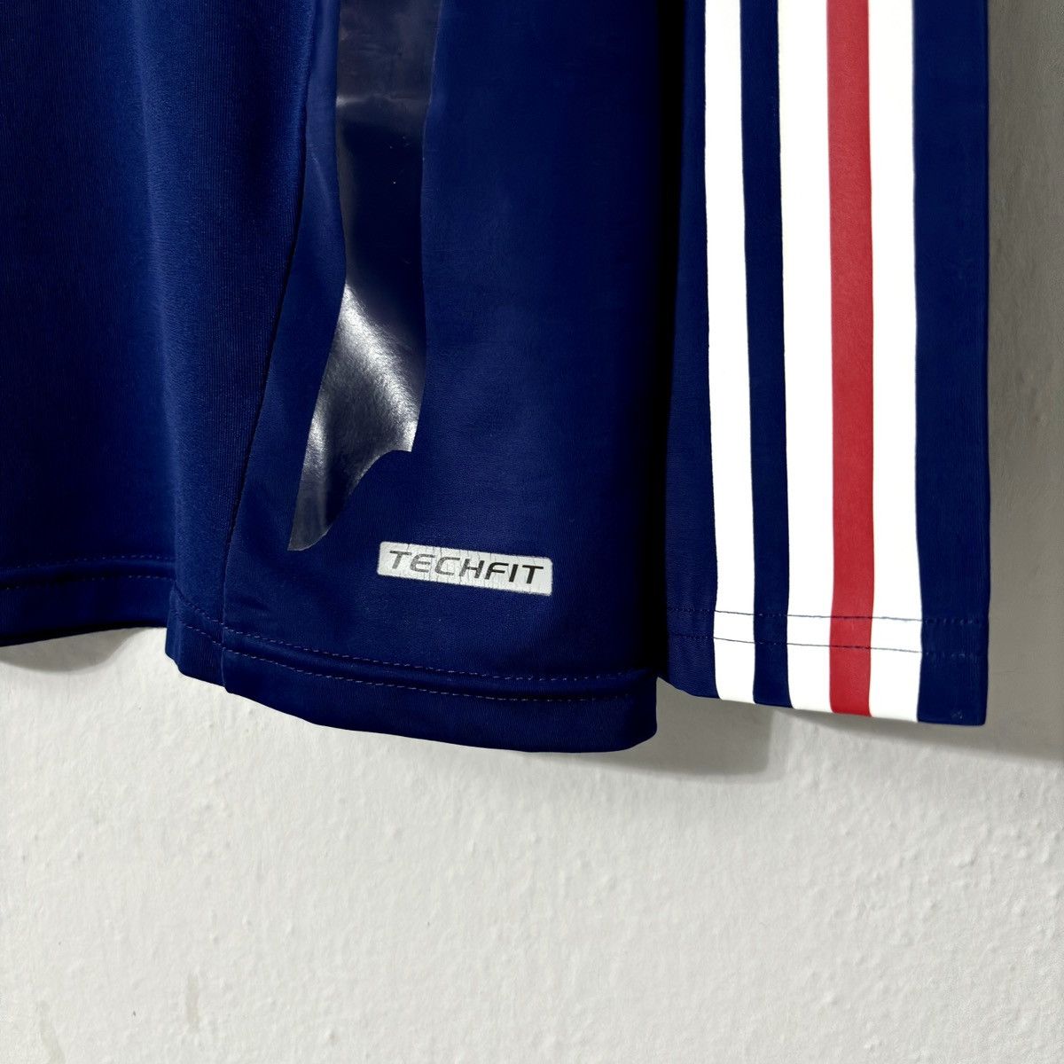 Adidas × Vintage 2010 2012 France Match Long Issue Adidas Home Soccer Jersey Size US L / EU 52-54 / 3 - 4 Thumbnail