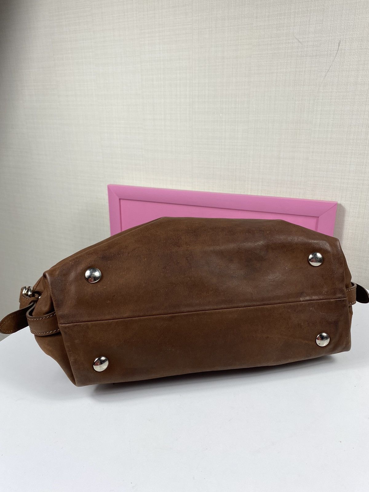 Designer Braun Buffel Leather Handbag Size ONE SIZE - 6 Thumbnail