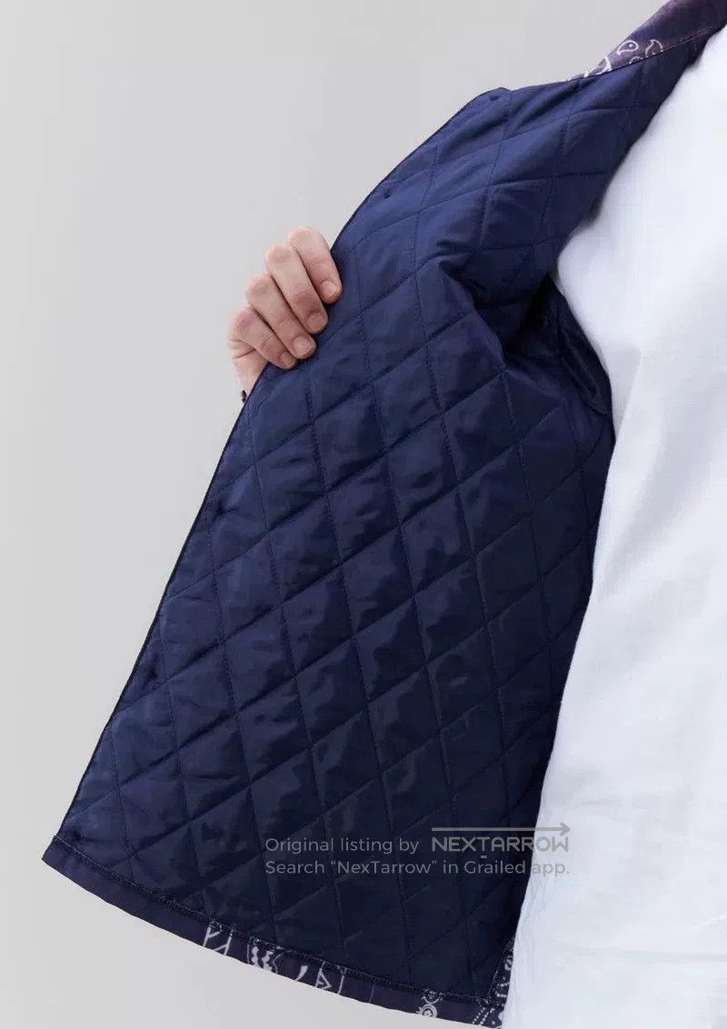 Neighborhood stylish blue patterned long sleeve jacket. Size US M / EU 48-50 / 2 - 4 Thumbnail