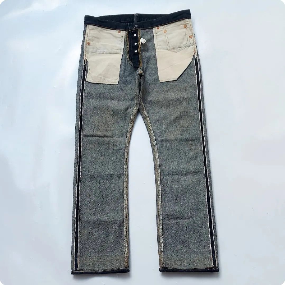 Full Count & Co. × Japanese Brand Fullcount Lot 1109S Selvedge Jeans Size US 34 / EU 50 - 3 Thumbnail