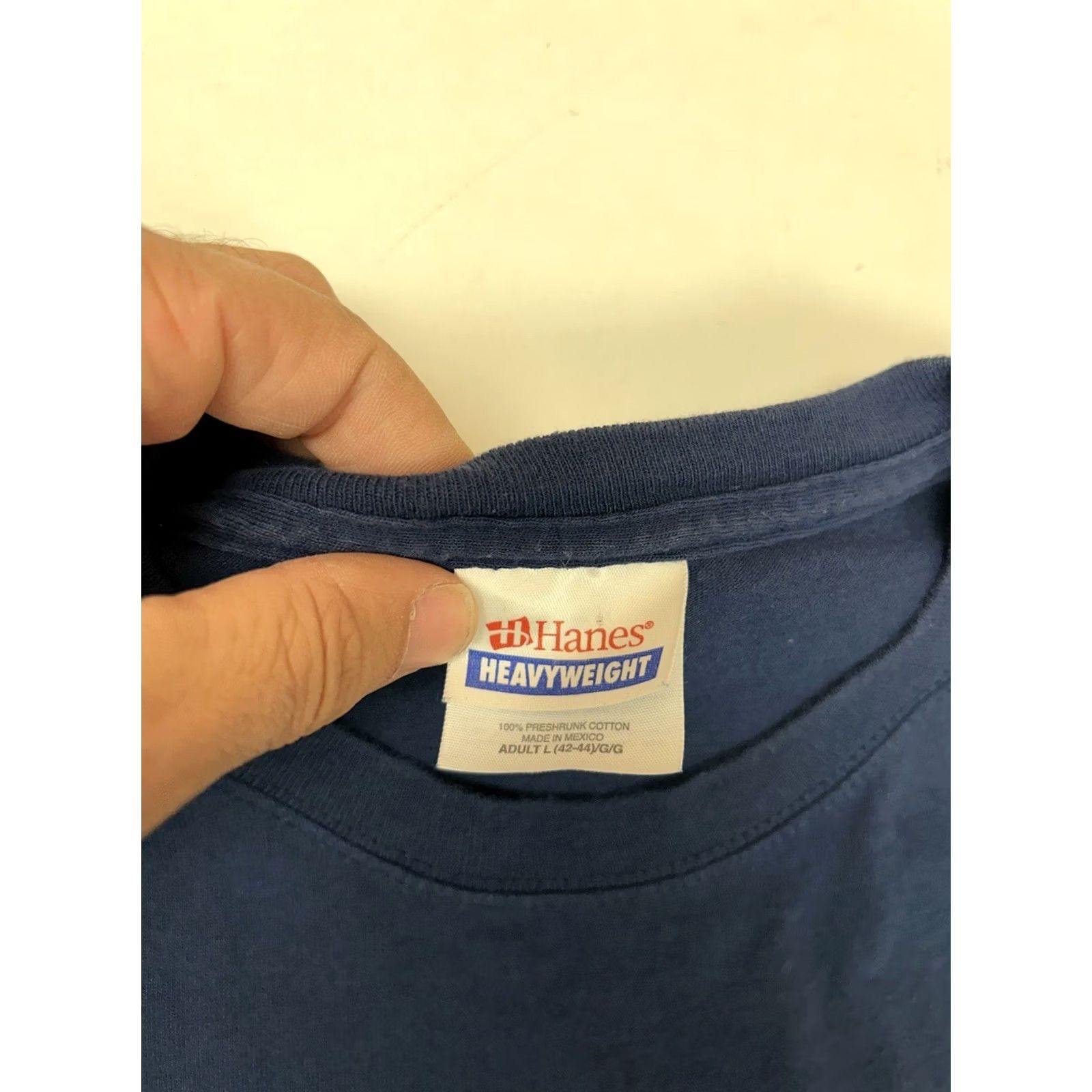 Hanes VINTAGE The Benchwarmers Hanes Heavyweight T-Shirt Size L Blue 2006 Movie Promo Comedy Sports Mens Womens Size US L / EU 52-54 / 3 - 7 Thumbnail