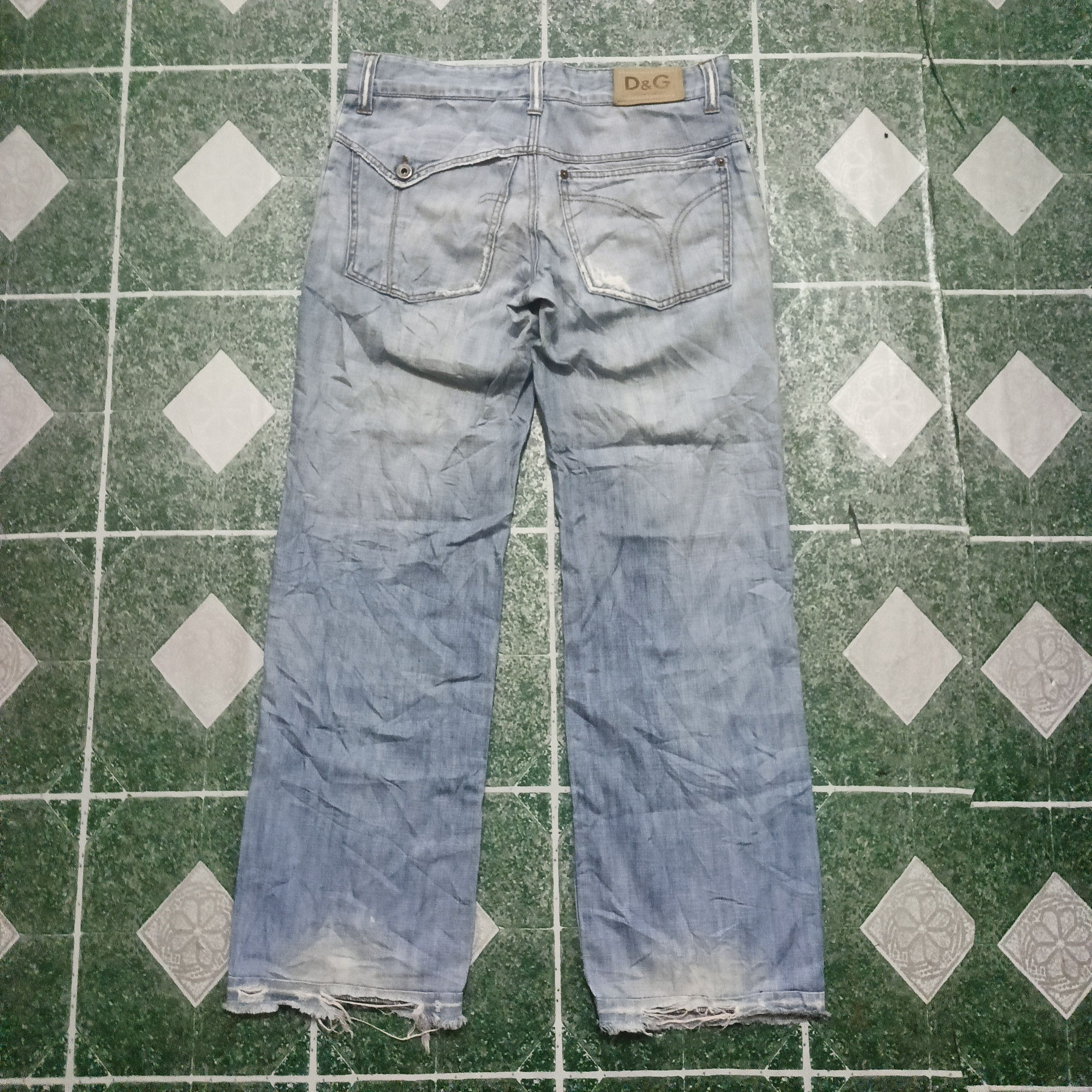 Dolce & Gabbana Dolce & Gabbana Distressed Jeans Size US 32 / EU 48 - 1 Thumbnail