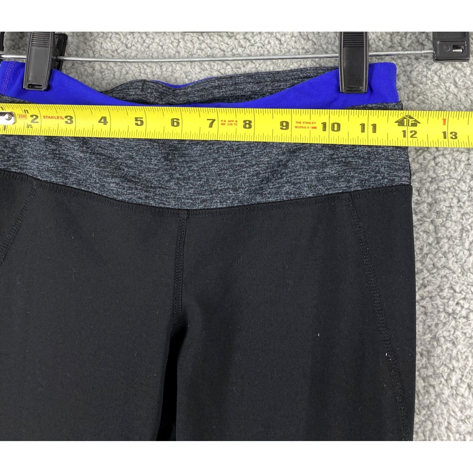 Gap Gap Leggings Women XS Black Full Length-28in Mid Rise Casual Shirt? Size 26" / US 2 / IT 38 - 3 Thumbnail