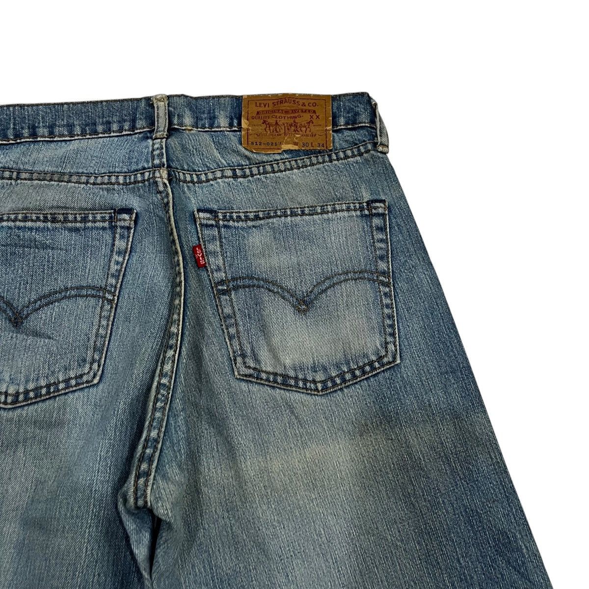 Levi's Vintage Levis 512-0217 Distressed Denim Size US 30 / EU 46 - 10 Thumbnail