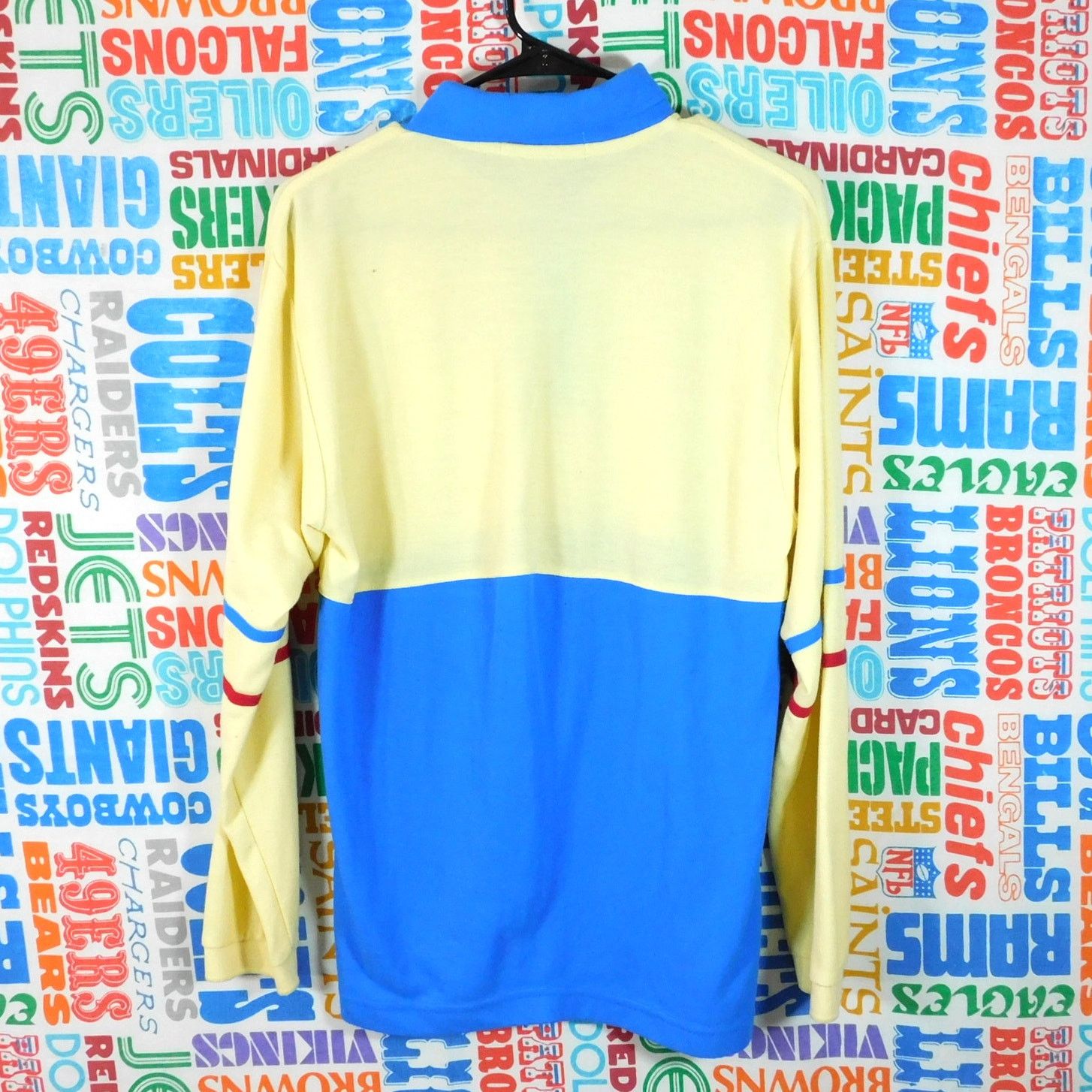 PGA Tour 80s AD Golf Long Sleeve Polo Shirt Size M Pastel Color Block Size US M / EU 48-50 / 2 - 2 Thumbnail