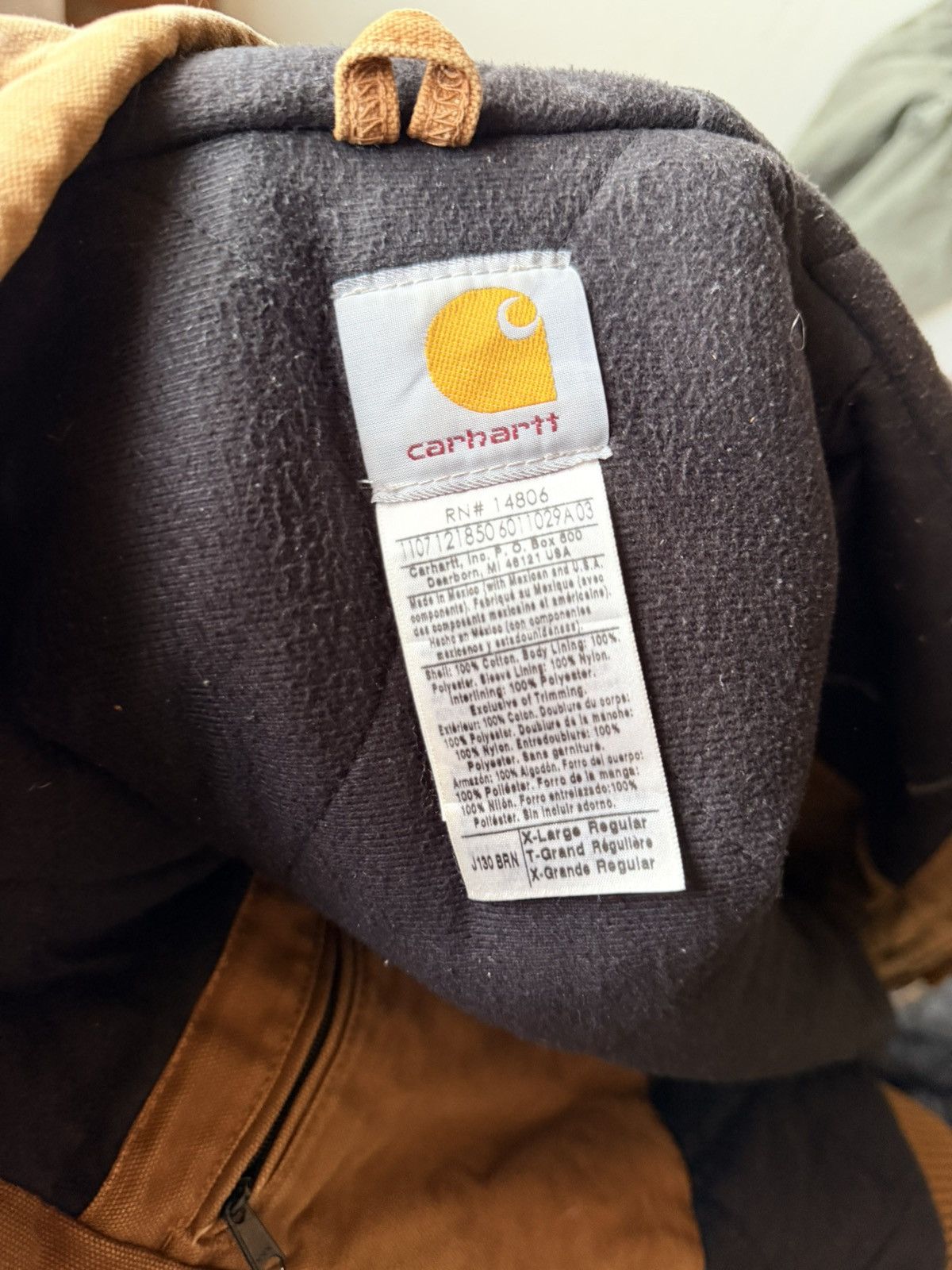 Carhartt Carhartt Work Wear Jacket Size US XL / EU 56 / 4 - 4 Thumbnail