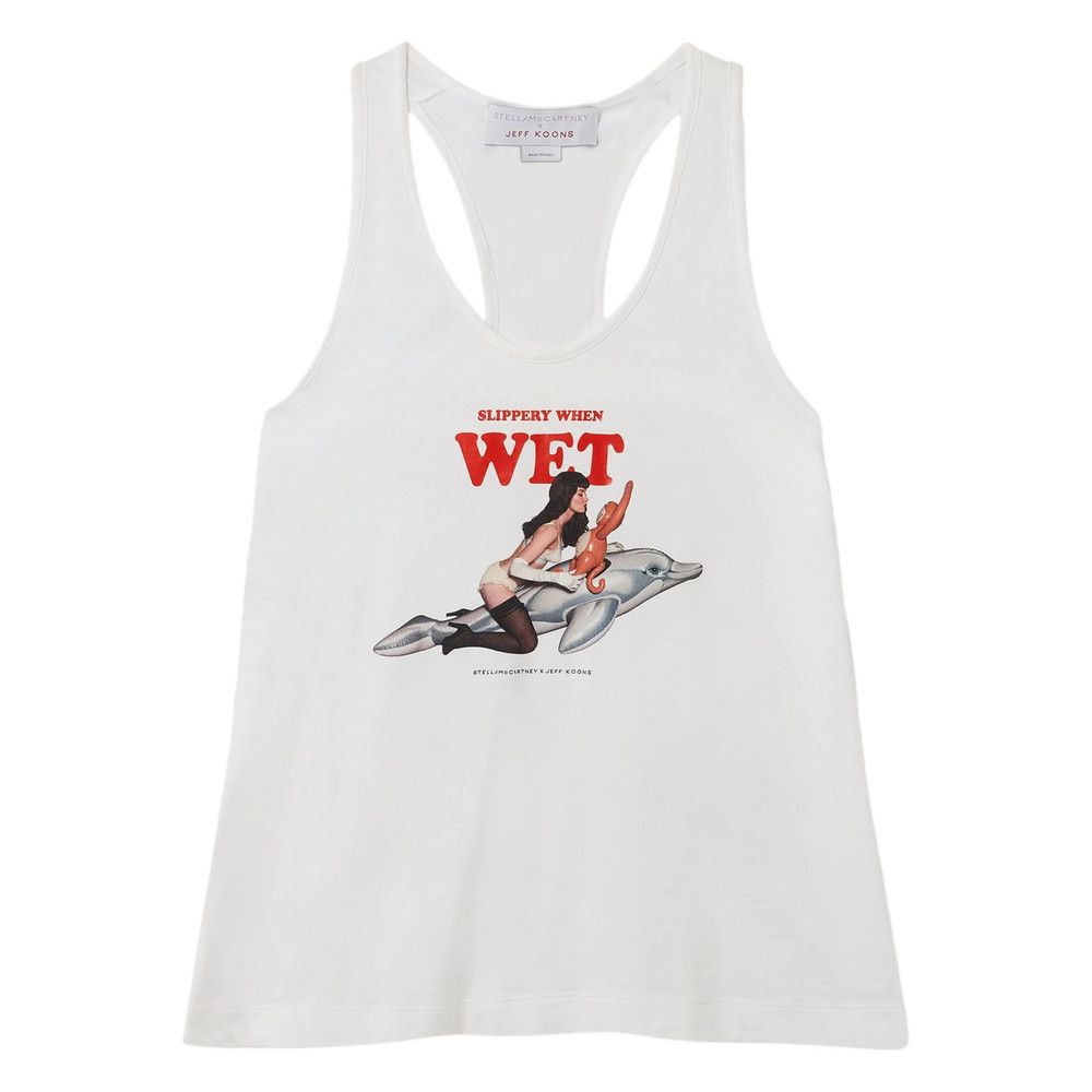 Stella McCartney Stella Mccartney WHITE Tops - Vests & Tank Tops Size S / US 4 / IT 40 - 1 Thumbnail