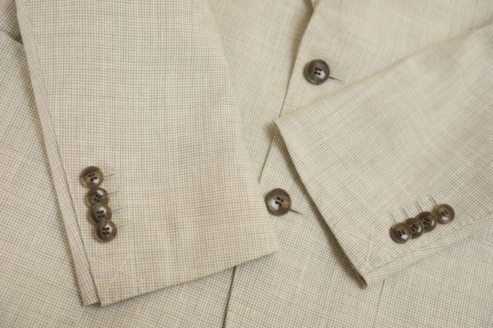 Suitsupply Men Suitsupply Suit Havana Peak Lapel Full Lined Drago US38 Size 38R - 5 Thumbnail
