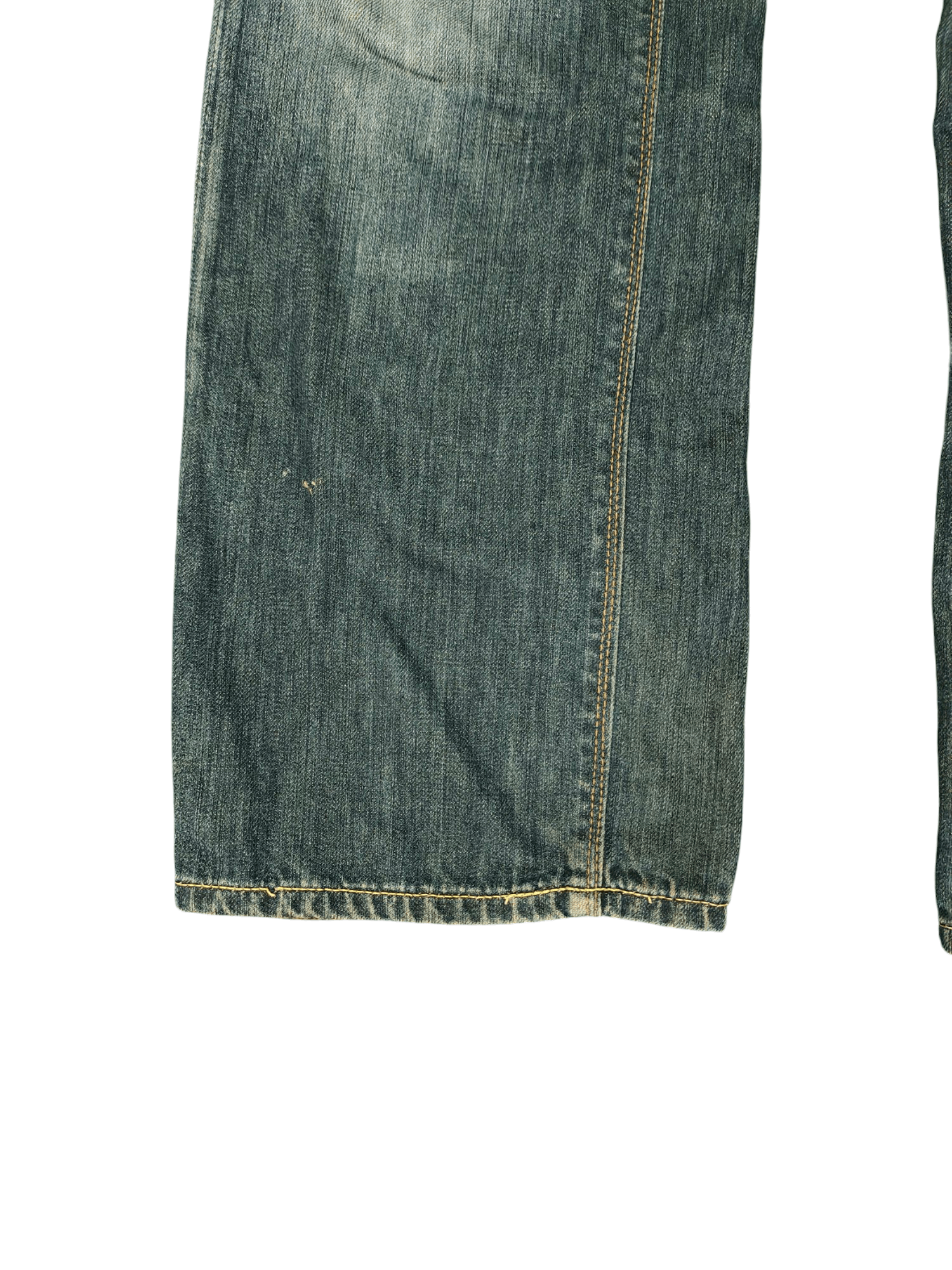 Pepe Jeans Loose Jeans Pepe Jeans Clawmark Distress Faded Wide Leg Size US 31 - 7 Thumbnail