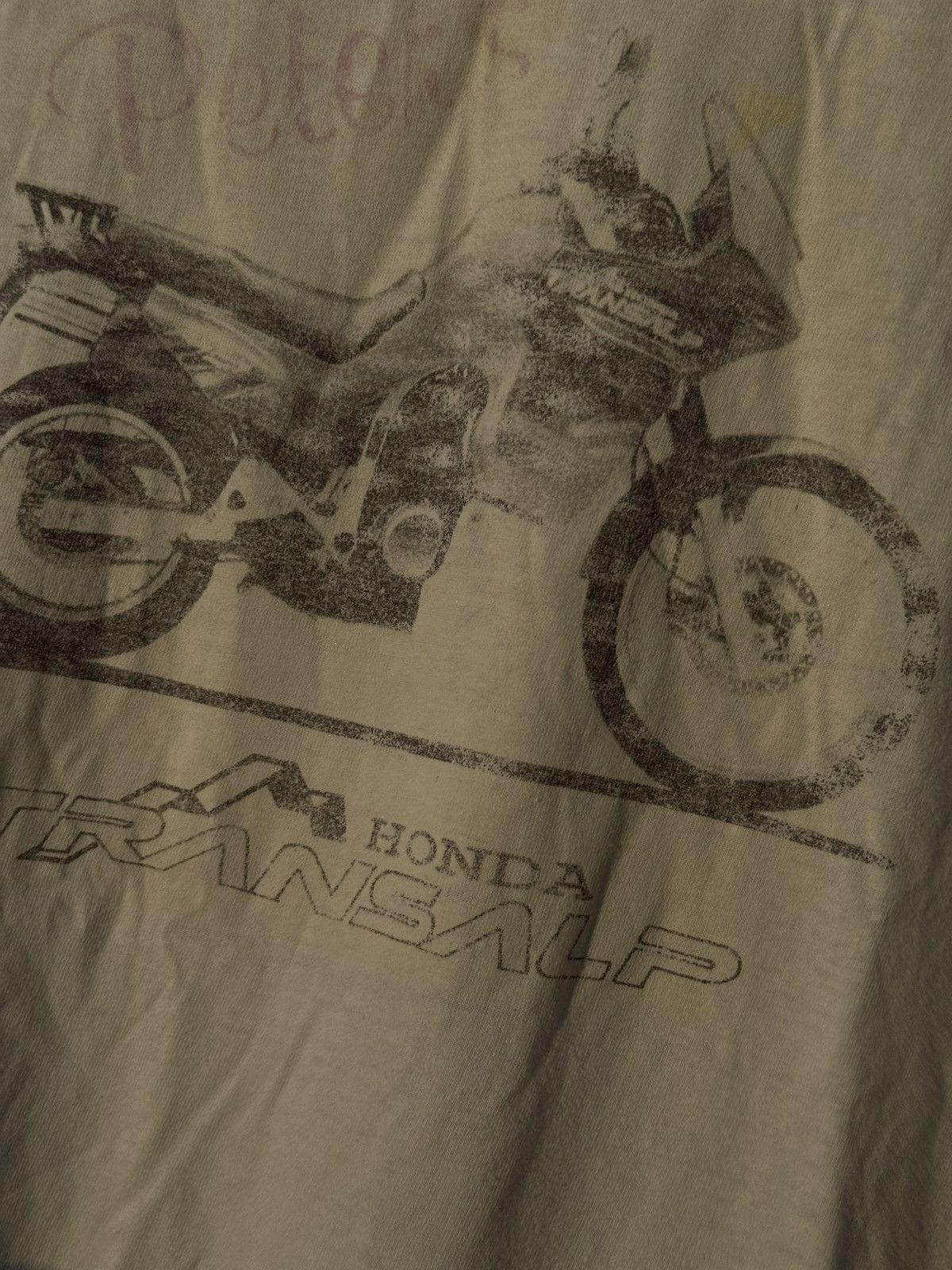Vintage 90’s Vintage Honda Transalp Promo Moto Racing tee Size US L / EU 52-54 / 3 - 7 Thumbnail