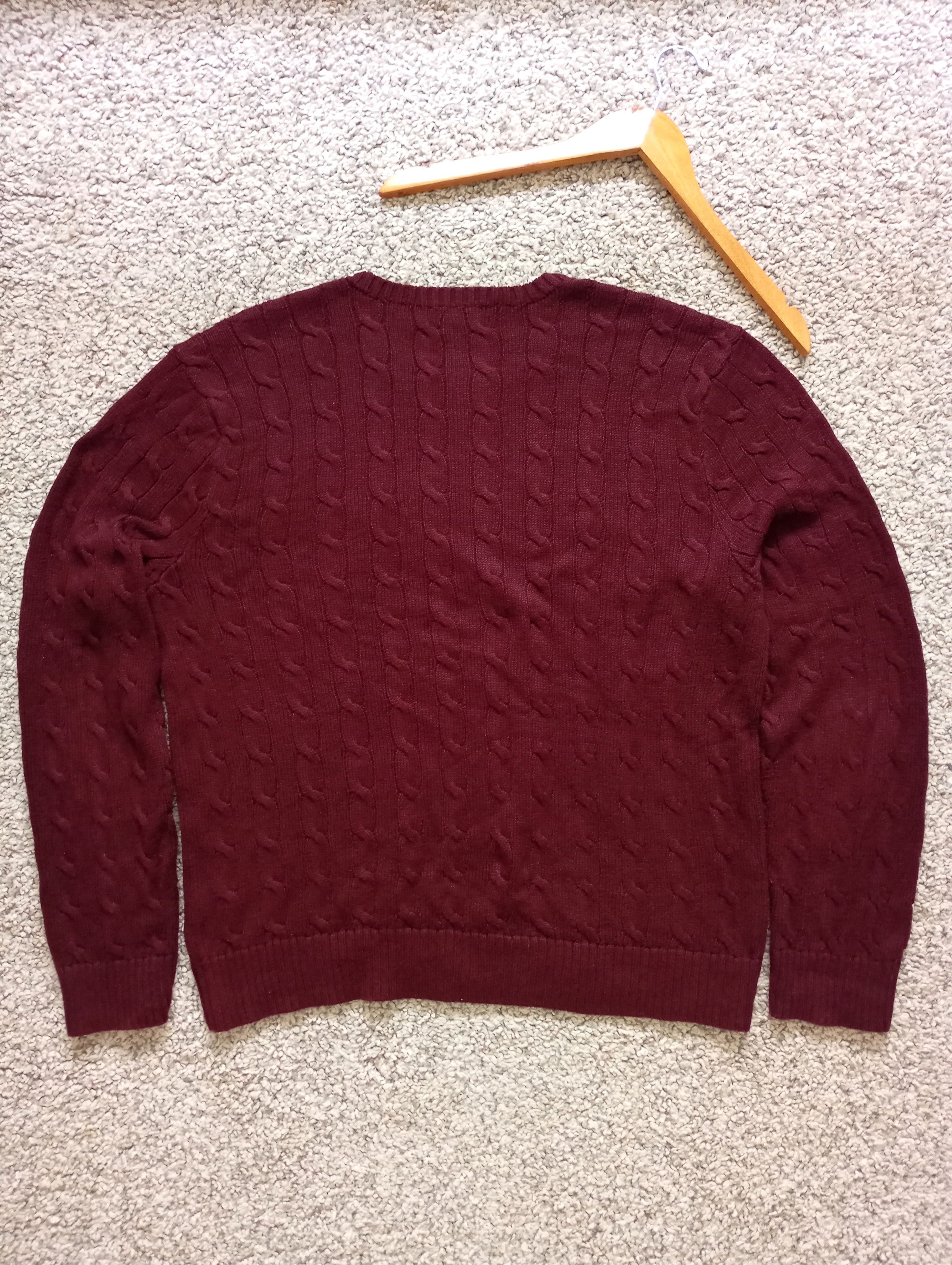 Polo Ralph Lauren × Vintage Vintage Polo Ralph Lauren Cable Knit Sweater Size US XXL / EU 58 / 5 - 6 Thumbnail