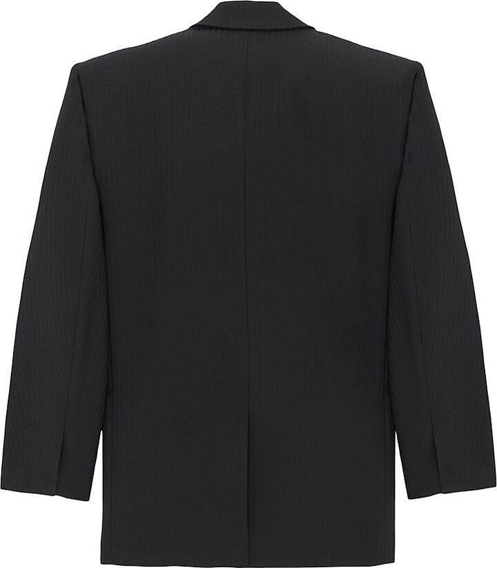 Saint Laurent Paris o1bcso1str1124 Jacket in Black Size US M / EU 48-50 / 2 - 2 Thumbnail
