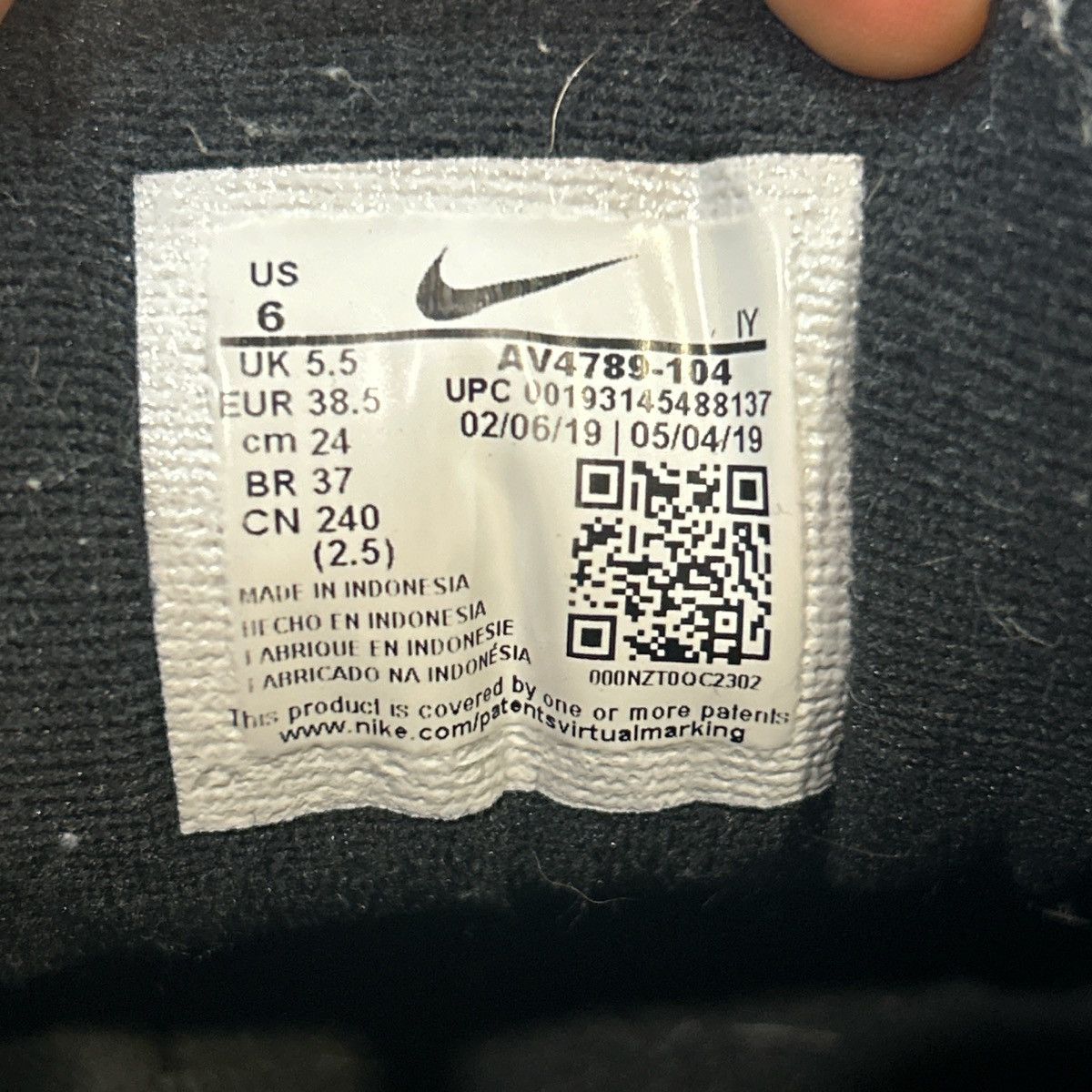 Nike Nike MK2 white and red trainers Size US 6 / EU 39 - 3 Thumbnail