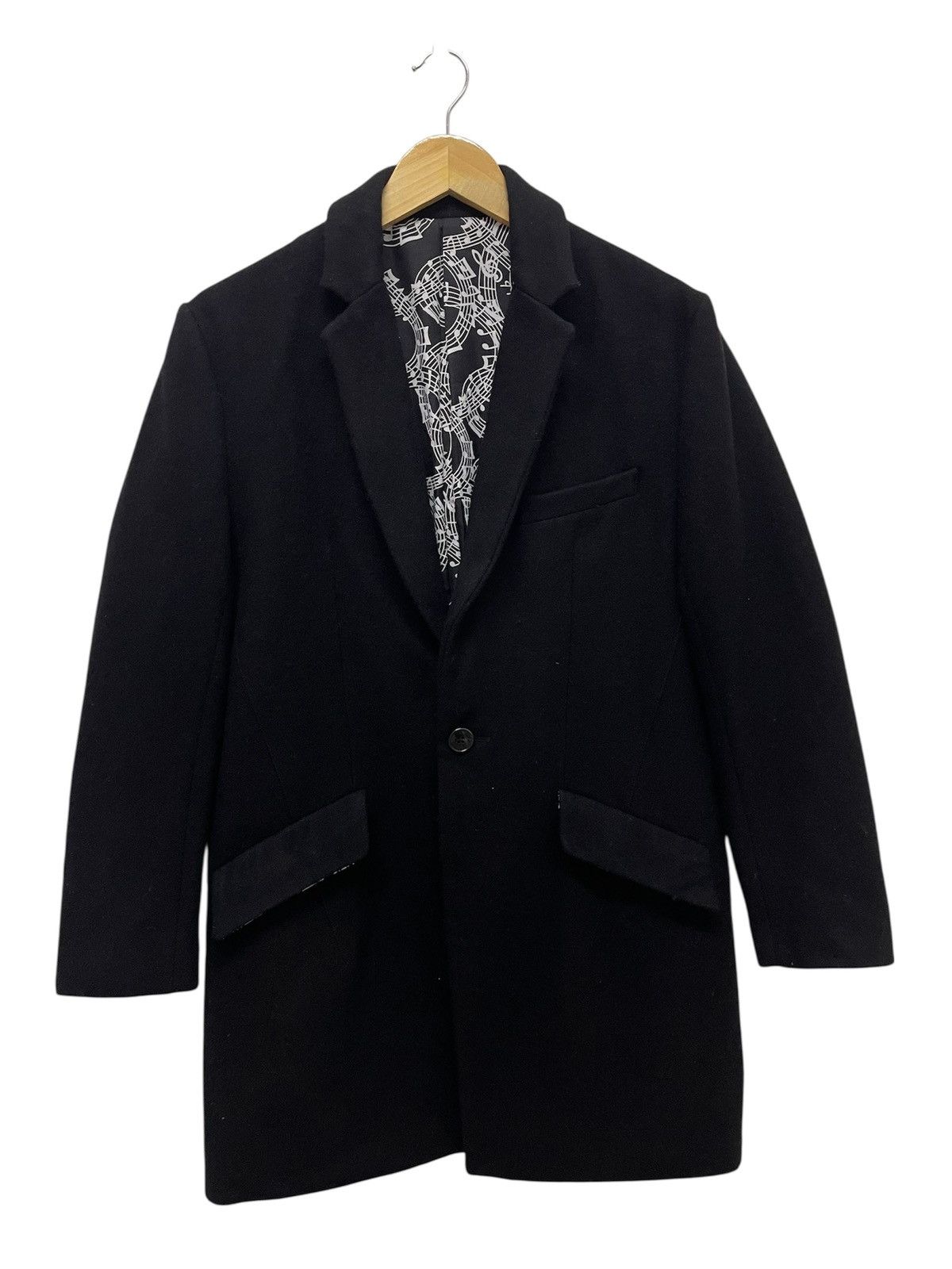 Number (N)ine BLACK MUSICAL DESIGN NUMBER (N)INE JAPAN Size US M / EU 48-50 / 2 - 2 Thumbnail