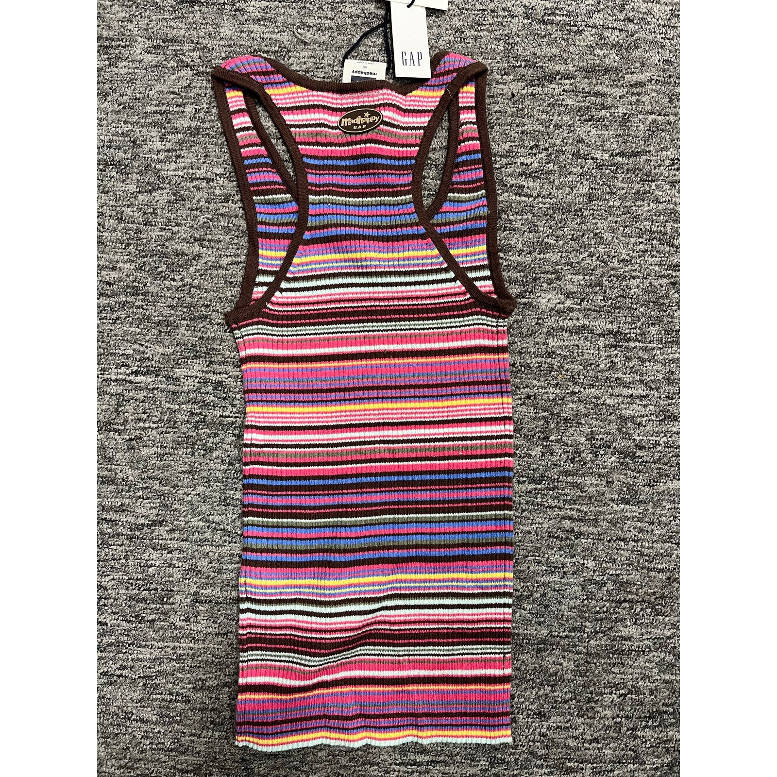 Gap Gap x Mad Happy - Sweater Tank Top/ L / multi / NWT Size L / US 10 / IT 46 - 3 Thumbnail