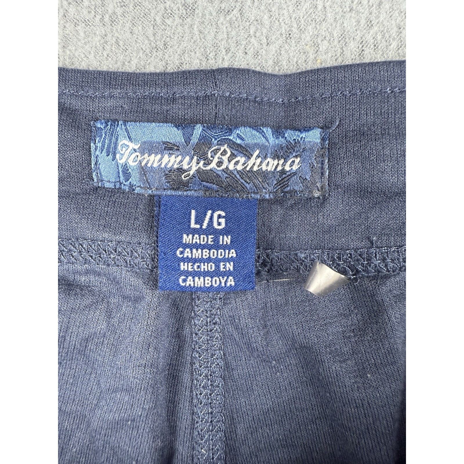 Tommy Bahama Tommy Bahama Jogger Pants Mens Large Navy Blue Stretch Size US 36 / EU 52 - 5 Thumbnail