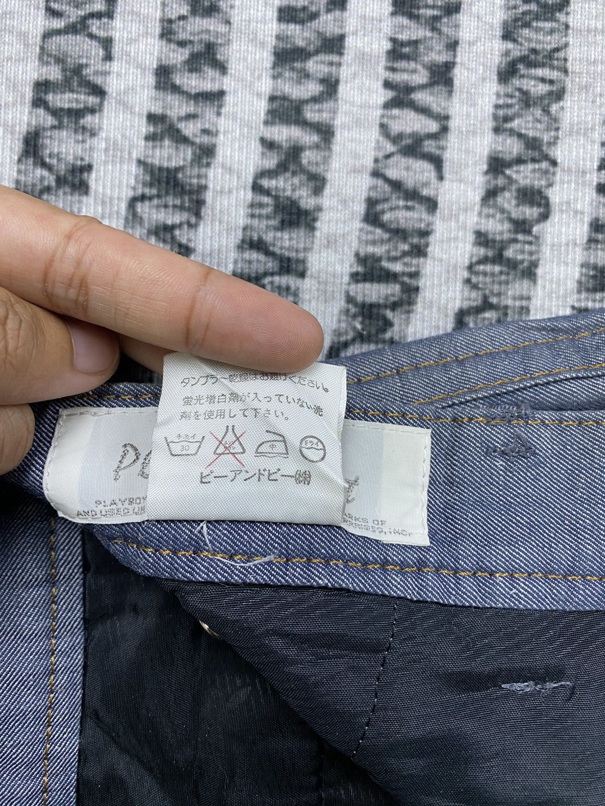 Playboy Rare❗️Vintage 90s Playboy Sport Faded Pants Size US 29 - 14 Thumbnail