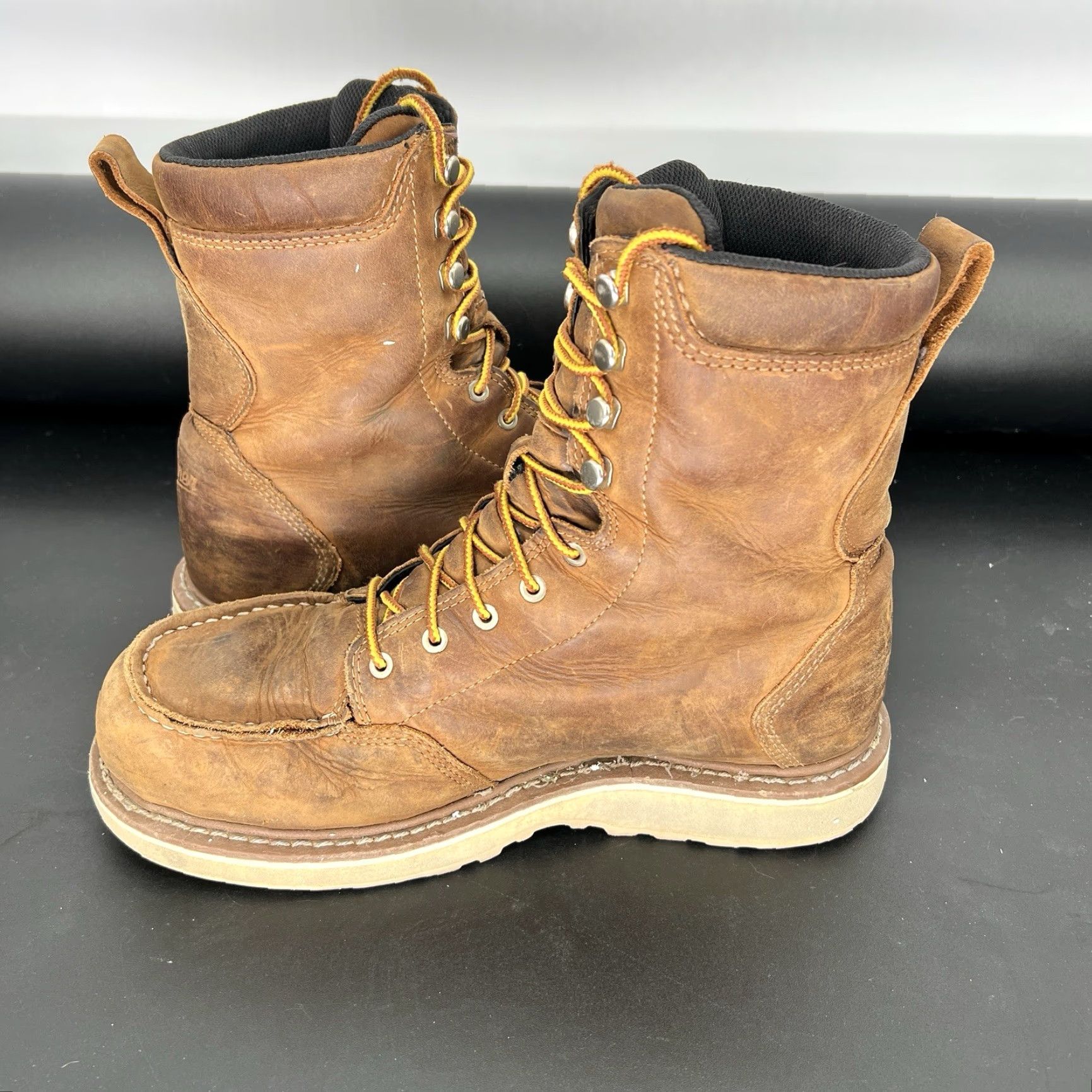 Danner Danner Cedar River 14302 Moc Toe 8" Boots Mens Work Brown Leather 9 D GUC Size US 9 / EU 42 - 6 Thumbnail
