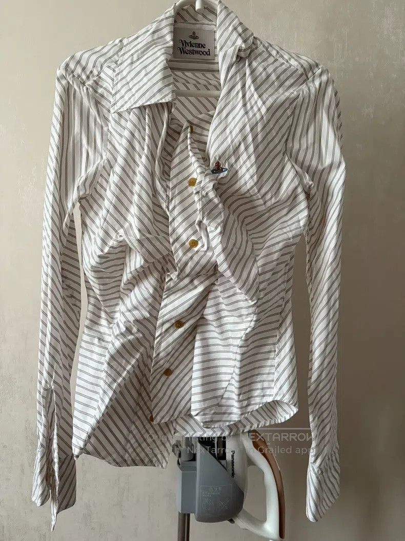 Vivienne Westwood Vivienne Westwood Drunkard Shirt Striped Size S / US 4 / IT 40 - 1 Thumbnail