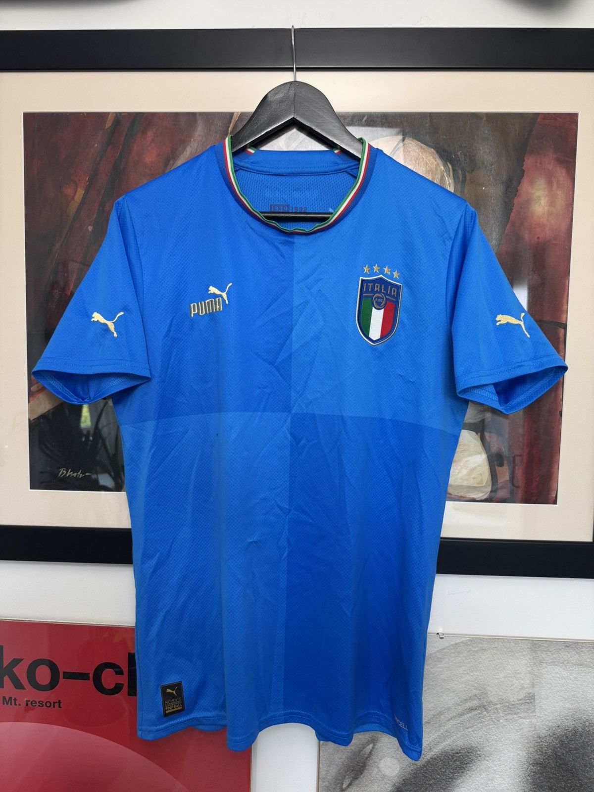 Puma Puma Italy home soccer jersey football shirt rare vintage Size US M / EU 48-50 / 2 - 1 Thumbnail