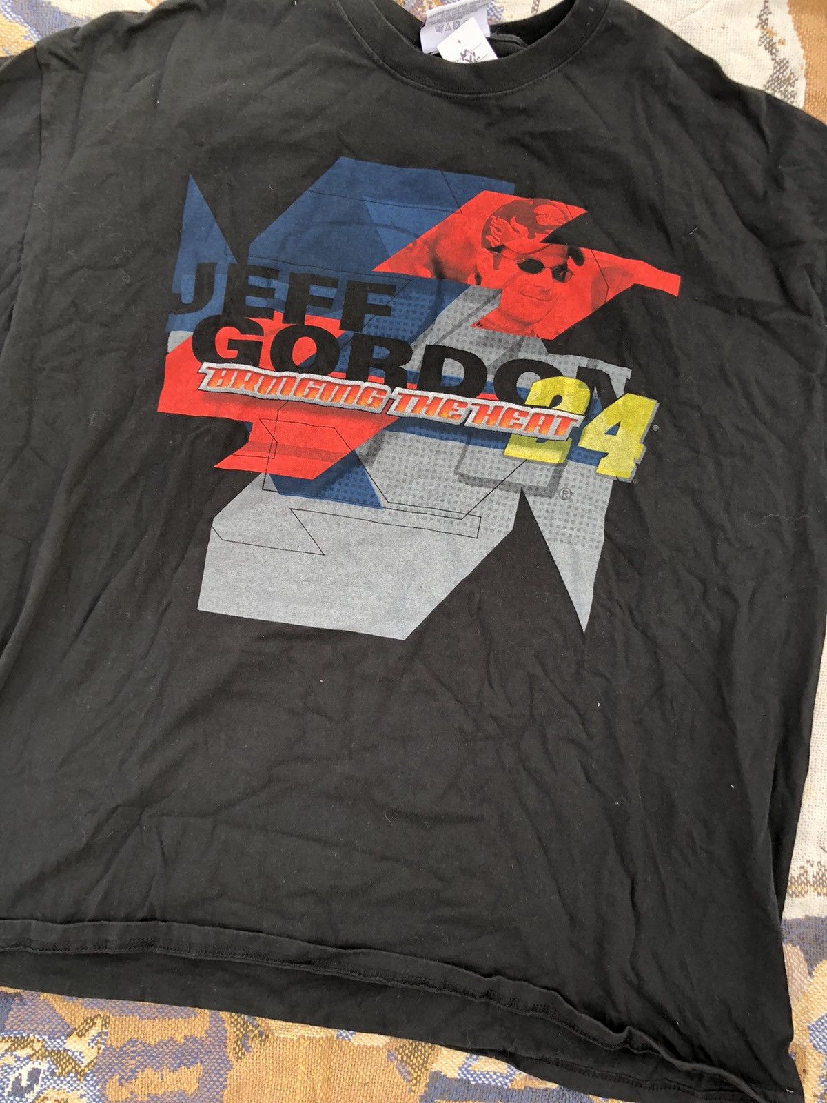 Chase Authentics × Vintage Vintage NASCAR Chase Jeff Gordon racing AOP grey tee shirt Size US XL / EU 56 / 4 - 2 Thumbnail