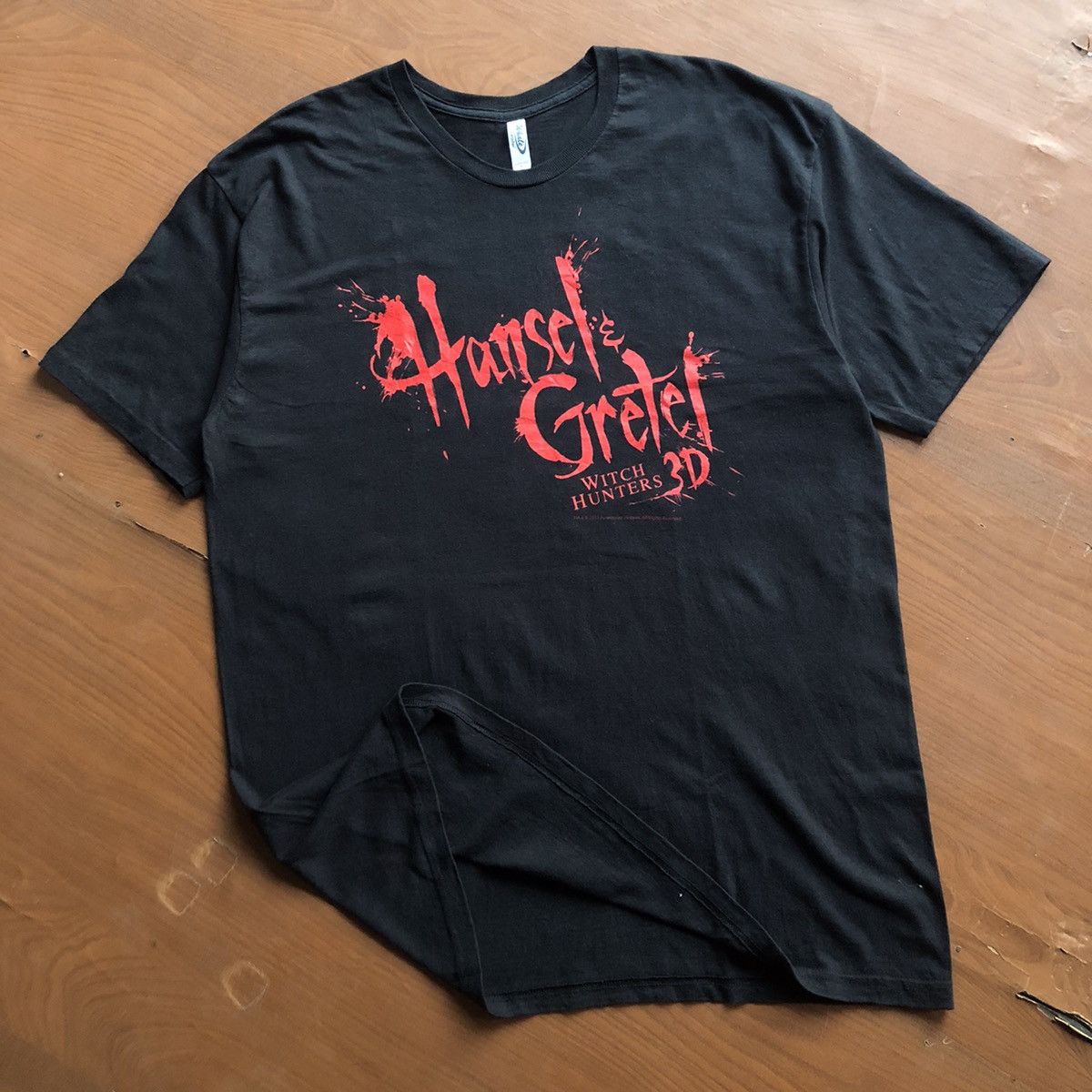 American Apparel Movie Shirt Promotion Hansel and Gretel Witch Hunters 2013 Size US XL / EU 56 / 4 - 1 Thumbnail