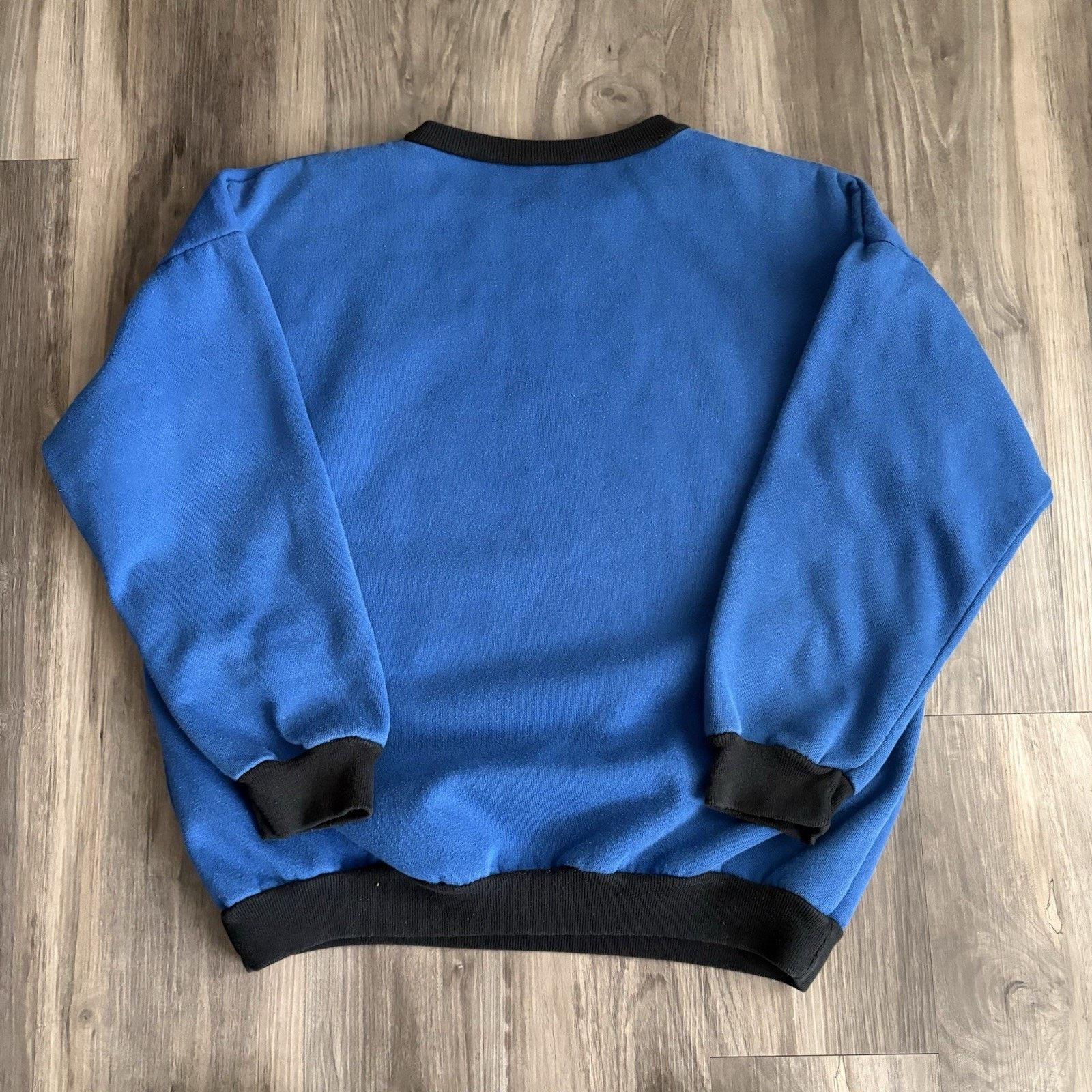 Vintage Vintage 1970s Two Toned Sweatshirt Men's Size S Size US S / EU 44-46 / 1 - 7 Thumbnail