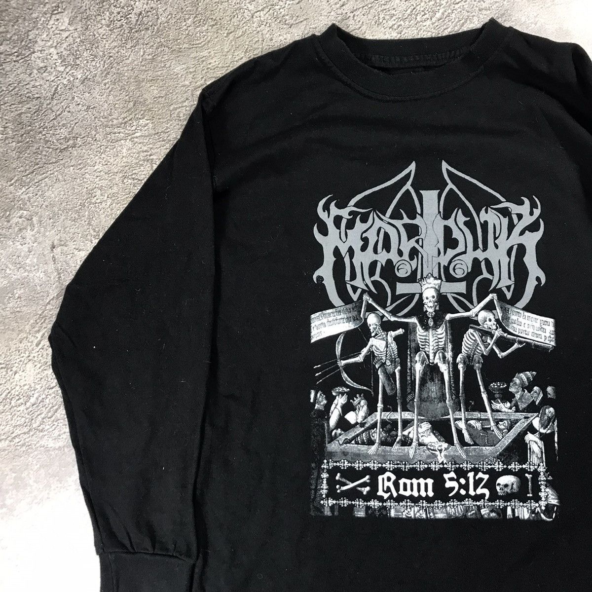 Vintage Vintage Y2K Graphic Tee Horror Skull All Over Print Grunge L Size US L / EU 52-54 / 3 - 4 Thumbnail