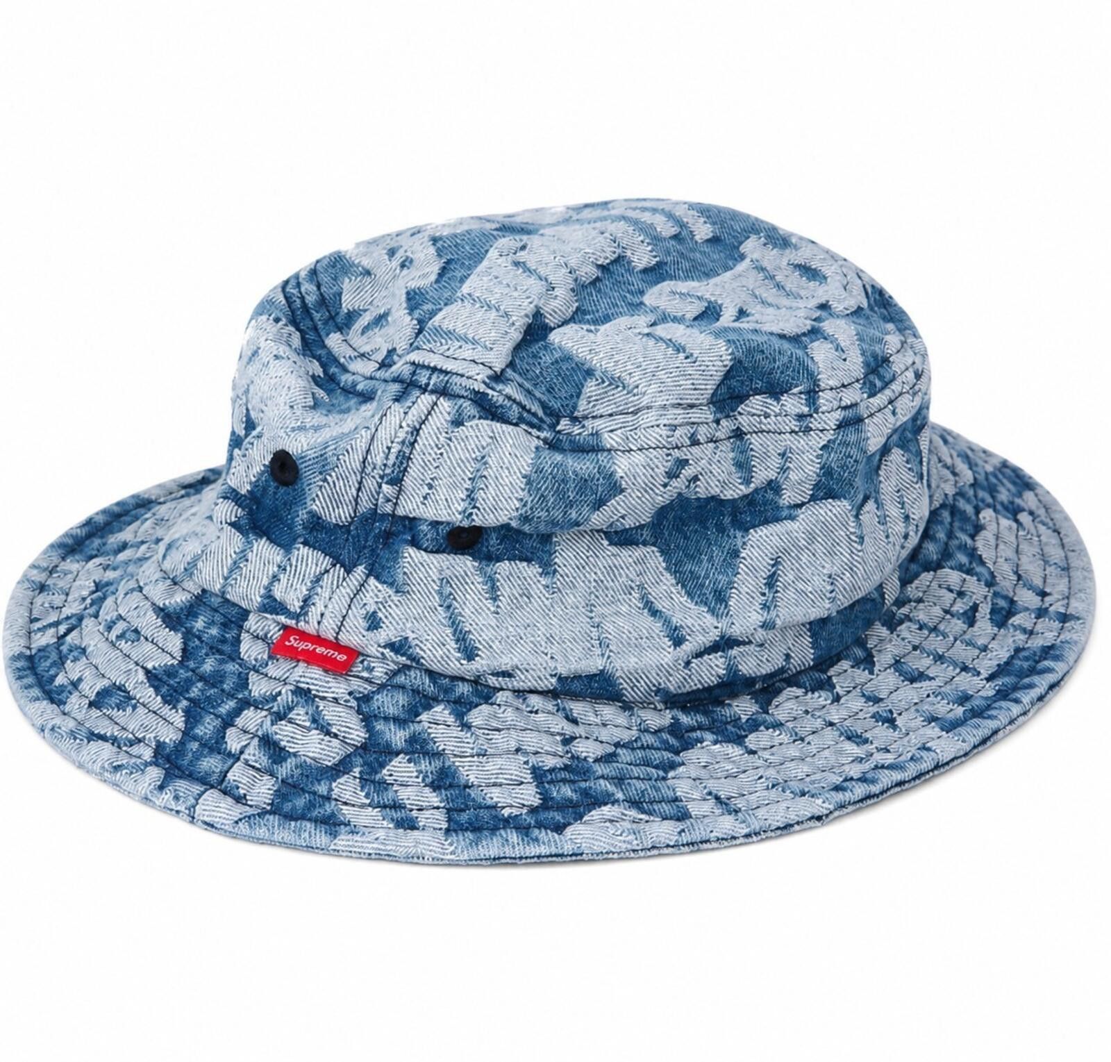 Streetwear × Supreme × Vintage Supreme Frayed Patchwork Denim
