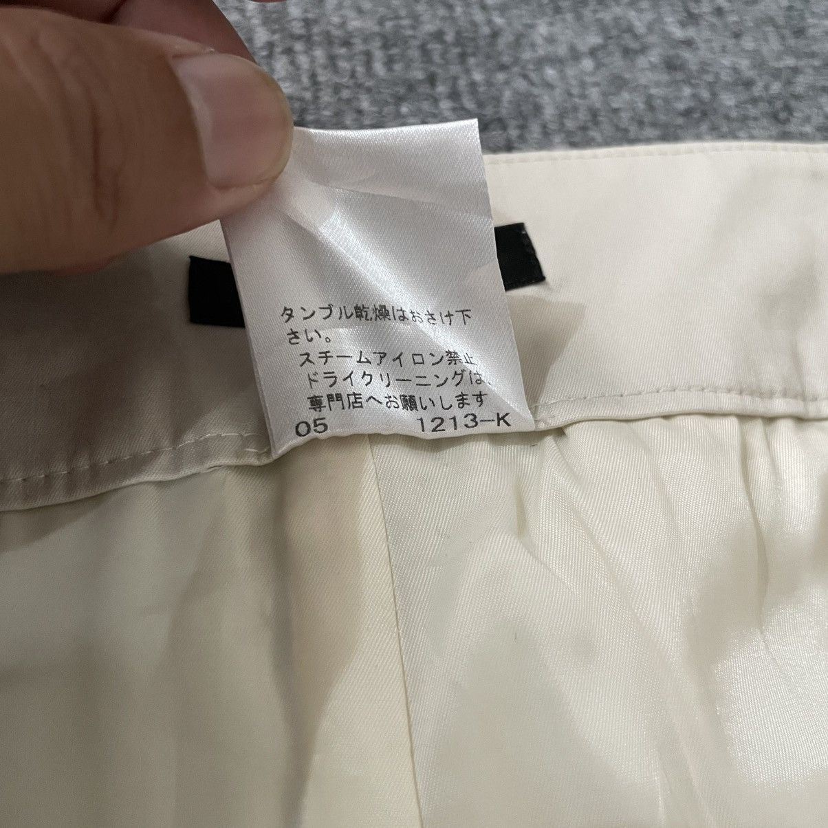 Yohji Yamamoto Yohji Yamamoto Ined Womens Trouser Workwear Casual Pants Size 30" / US 8 / IT 44 - 6 Thumbnail