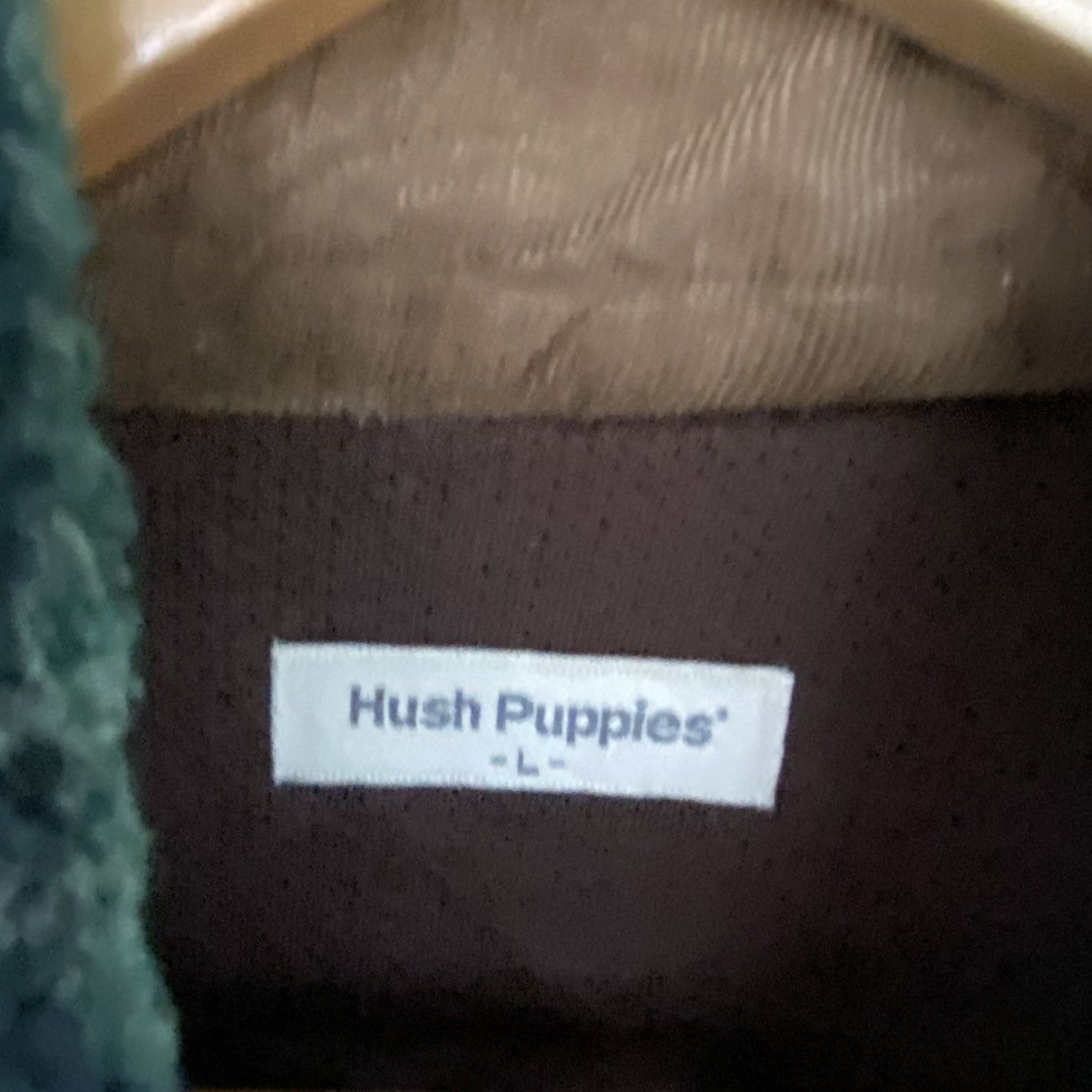 Other Vintage Hush Puppies Green And Blue Plaid Fleece Vest Patch Size L / US 10 / IT 46 - 5 Thumbnail