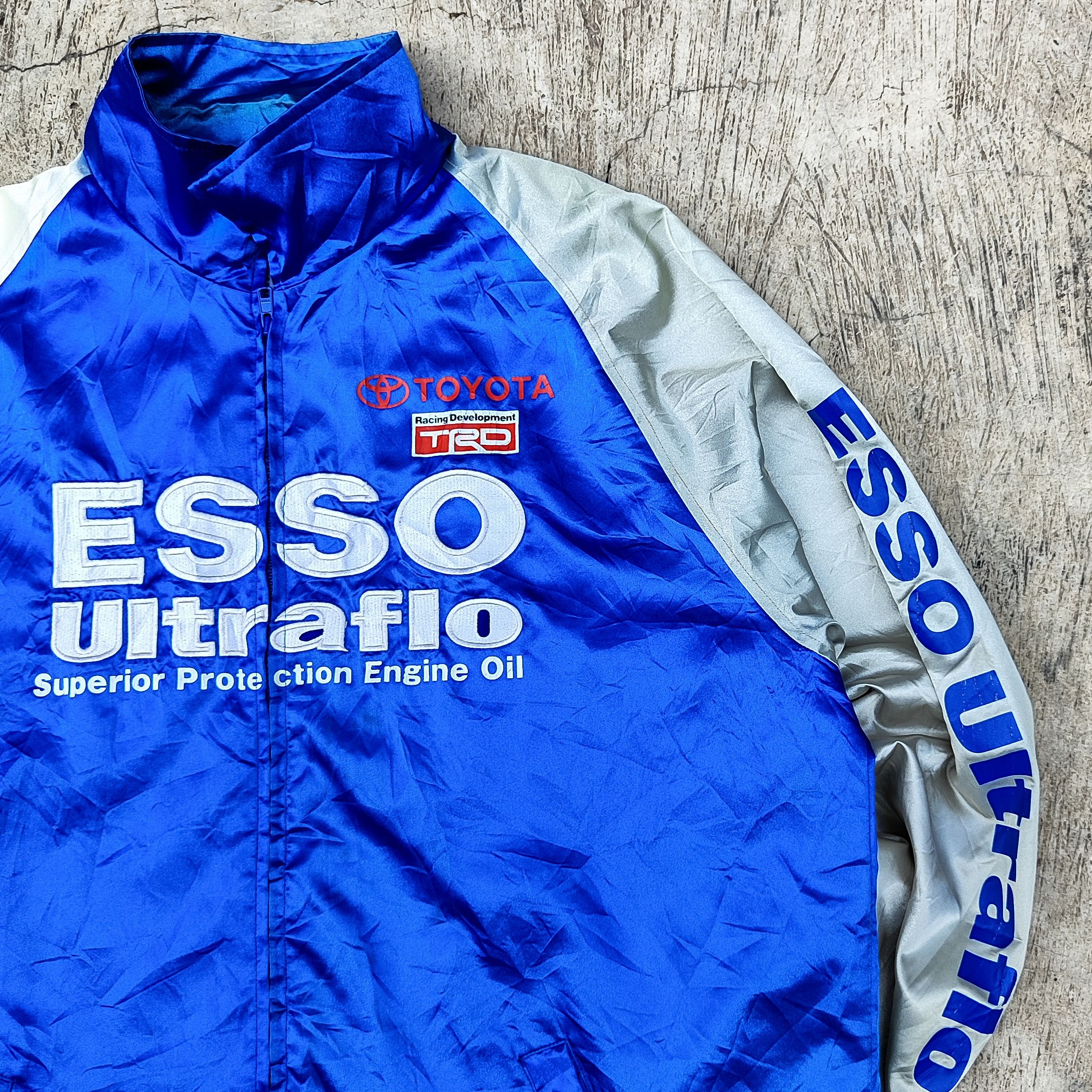 Japanese Brand 2000s Toyota TRD Supra Esso Ultraflo Lemans Team Race Jacket Size US L / EU 52-54 / 3 - 2 Thumbnail